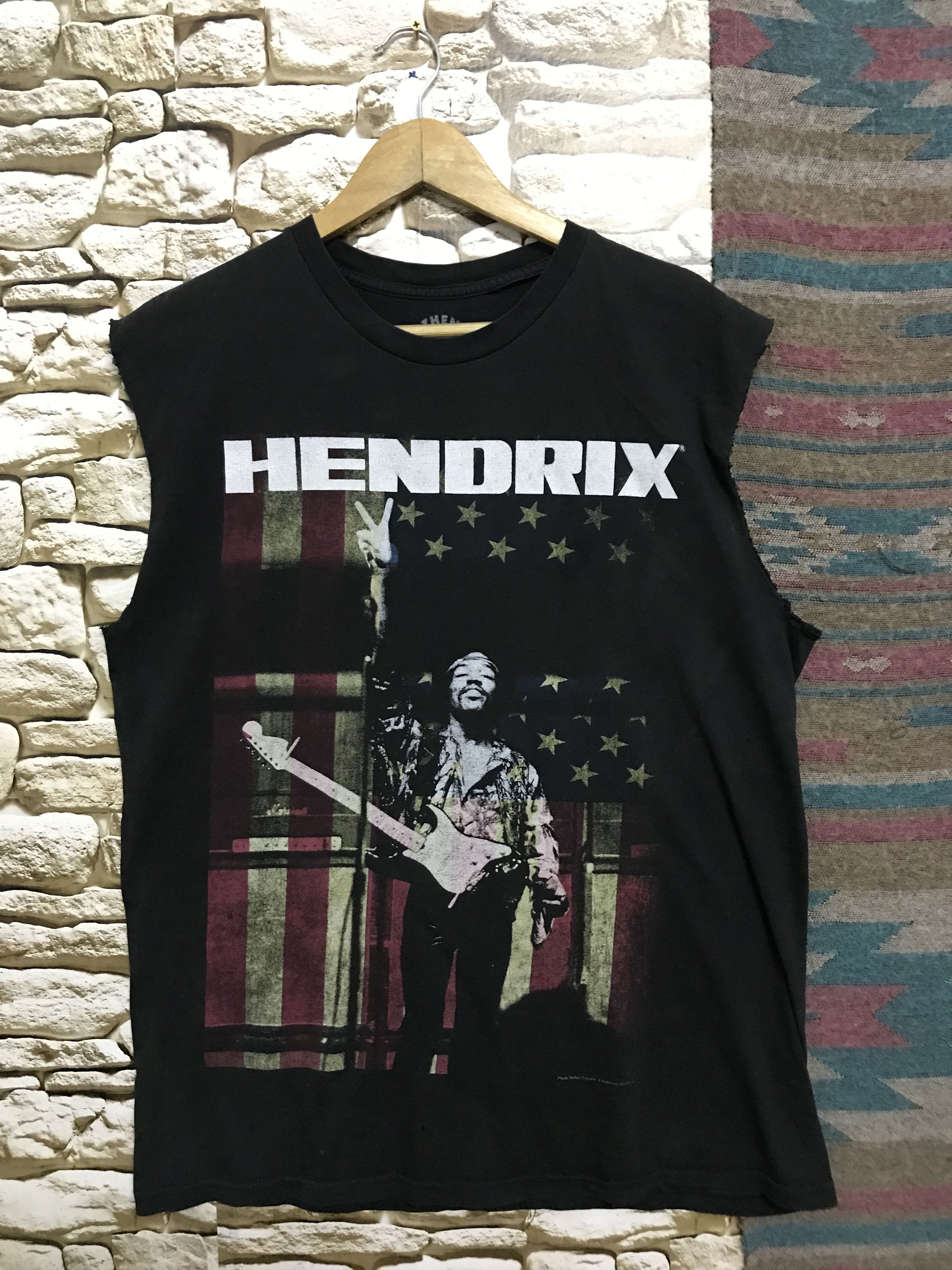 Band Tees Jimmy Hendrix Sleeveless Shirt Size US L / EU 52-54 / 3 - 1 Thumbnail