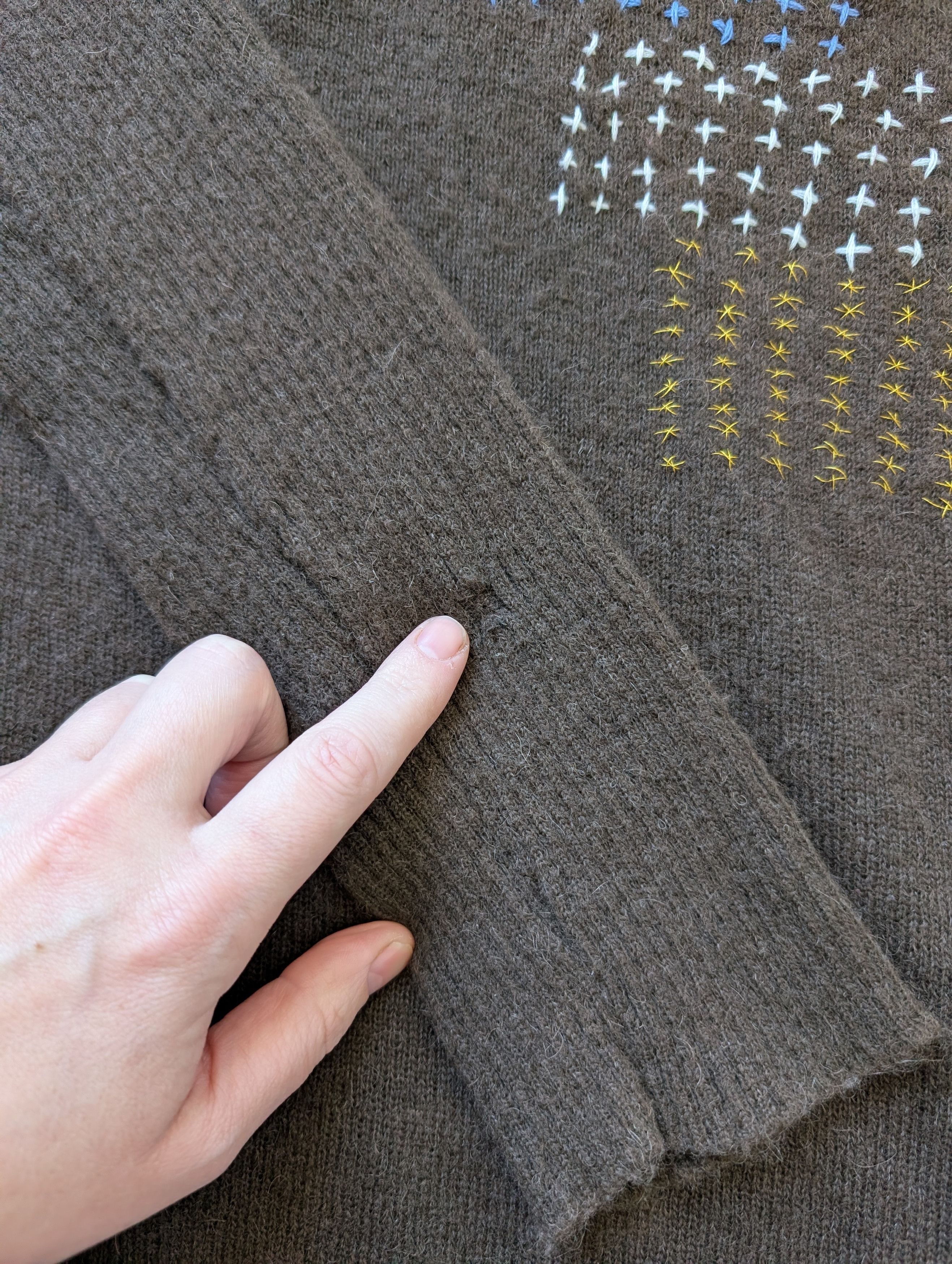 Rick Owens Rick Owens Cardigan Custom Handmade Sashiko Style FW 09 Size S / US 4 / IT 40 - 11 Thumbnail