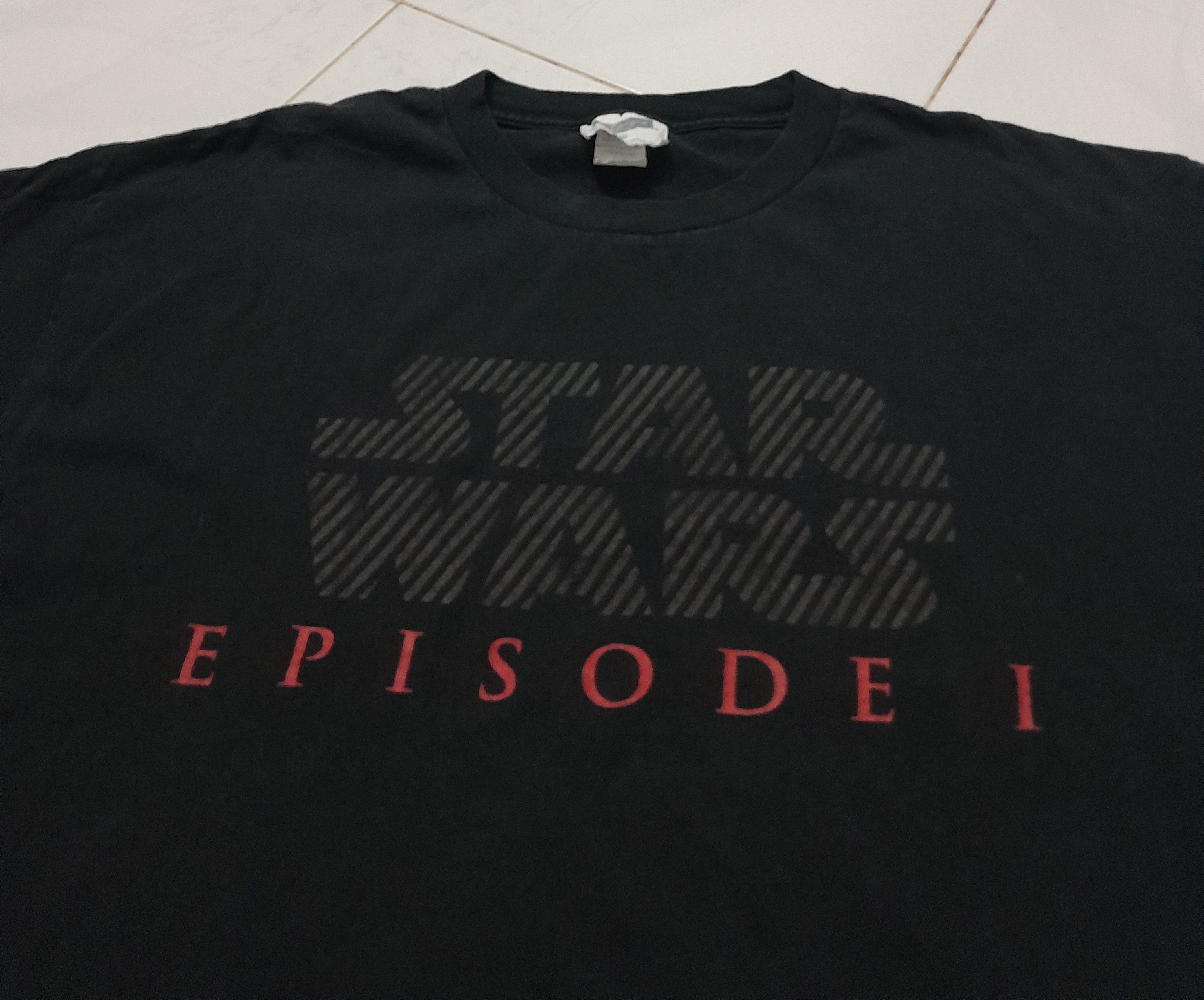 Star Wars 💥FINAL DROP💥VINTAGE LIGHT FADED STARWARS EPISODE 1 Size US XL / EU 56 / 4 - 1 Thumbnail