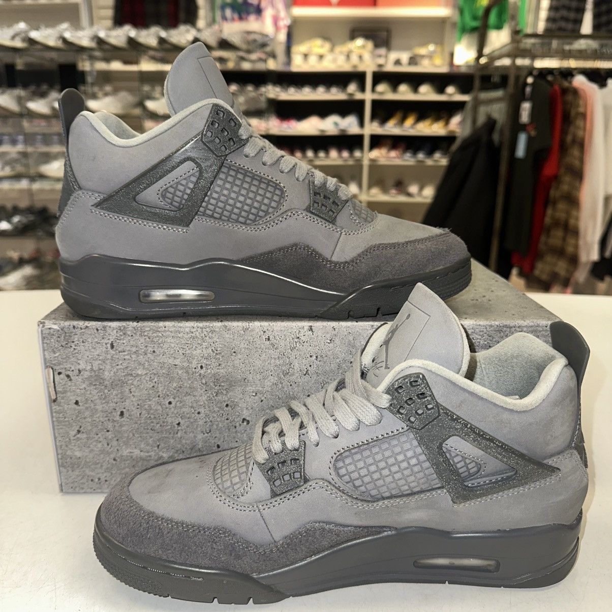 Jordan Brand Size 8 - Air Jordan 4 Retro 2024 Wet Cement - FQ7928-001 Size US 8 / EU 41 - 2 Thumbnail
