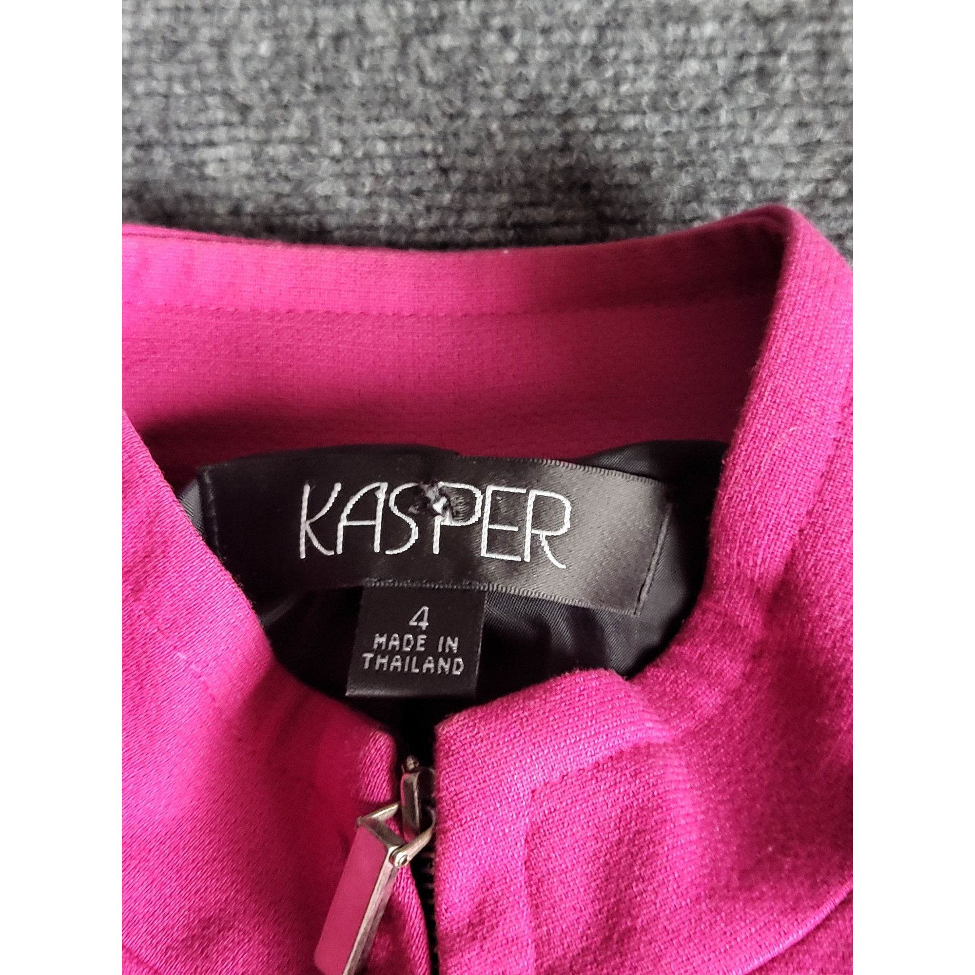Kasper Kasper The Savoy Pant Suit Women Sz 4 2 Piece Designer Every Size 27" / US 4 / IT 40 - 9 Thumbnail