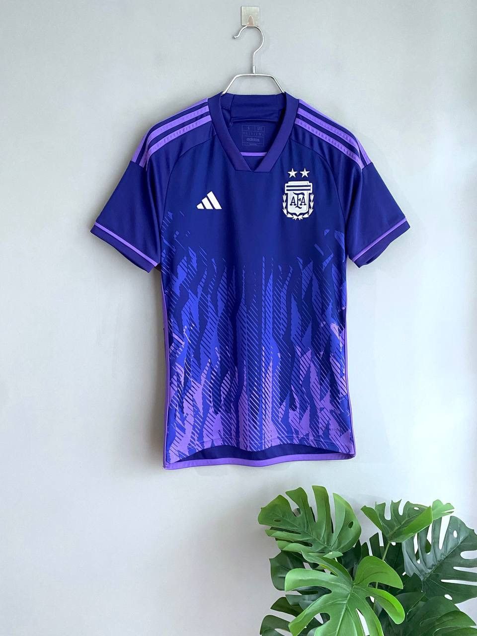 Adidas Argentina National Football Team 2022 Away Soccer Jersey, S Size US S / EU 44-46 / 1 - 1 Thumbnail