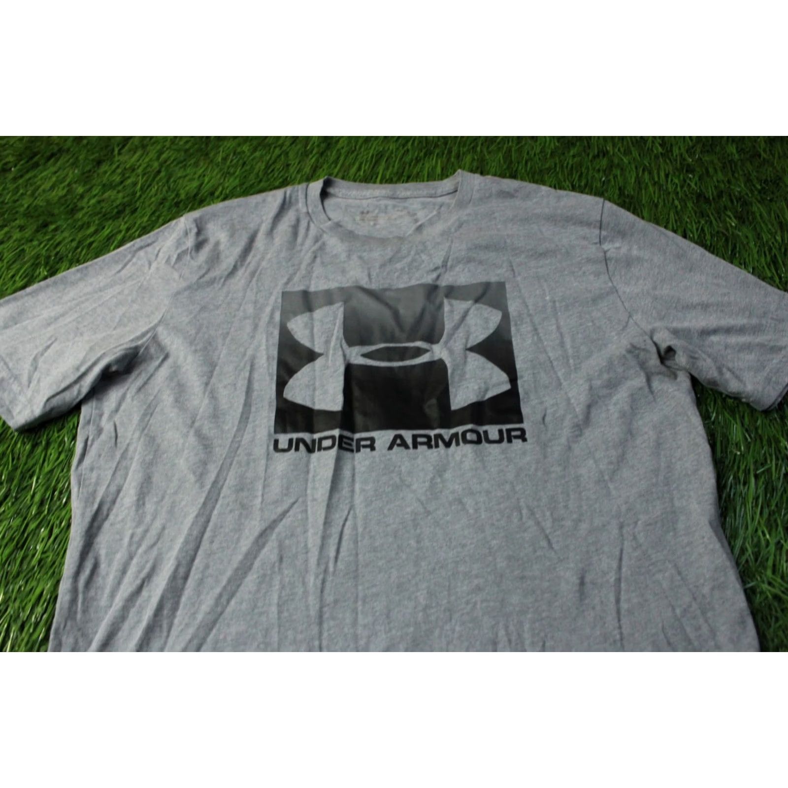 Under Armour UNDER ARMOUR HEATGEAR Shirt Mens M Gray Jersey Short Sleeve Casual T-Shirt 2021 Size US M / EU 48-50 / 2 - 2 Thumbnail