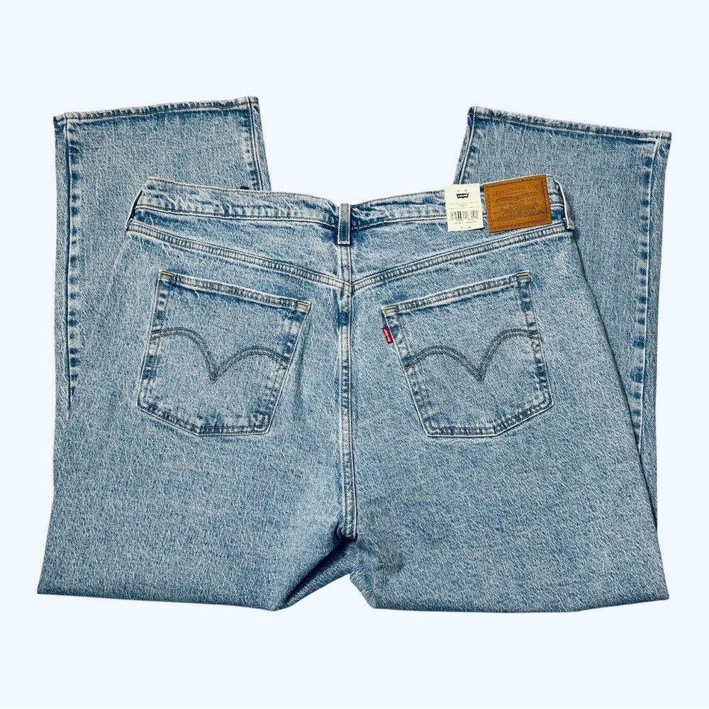 Levi's NWT New $108 Levi's Ribcage Straight Ankle Jeans Size 18W Size 40" / US 18 - 4 Thumbnail
