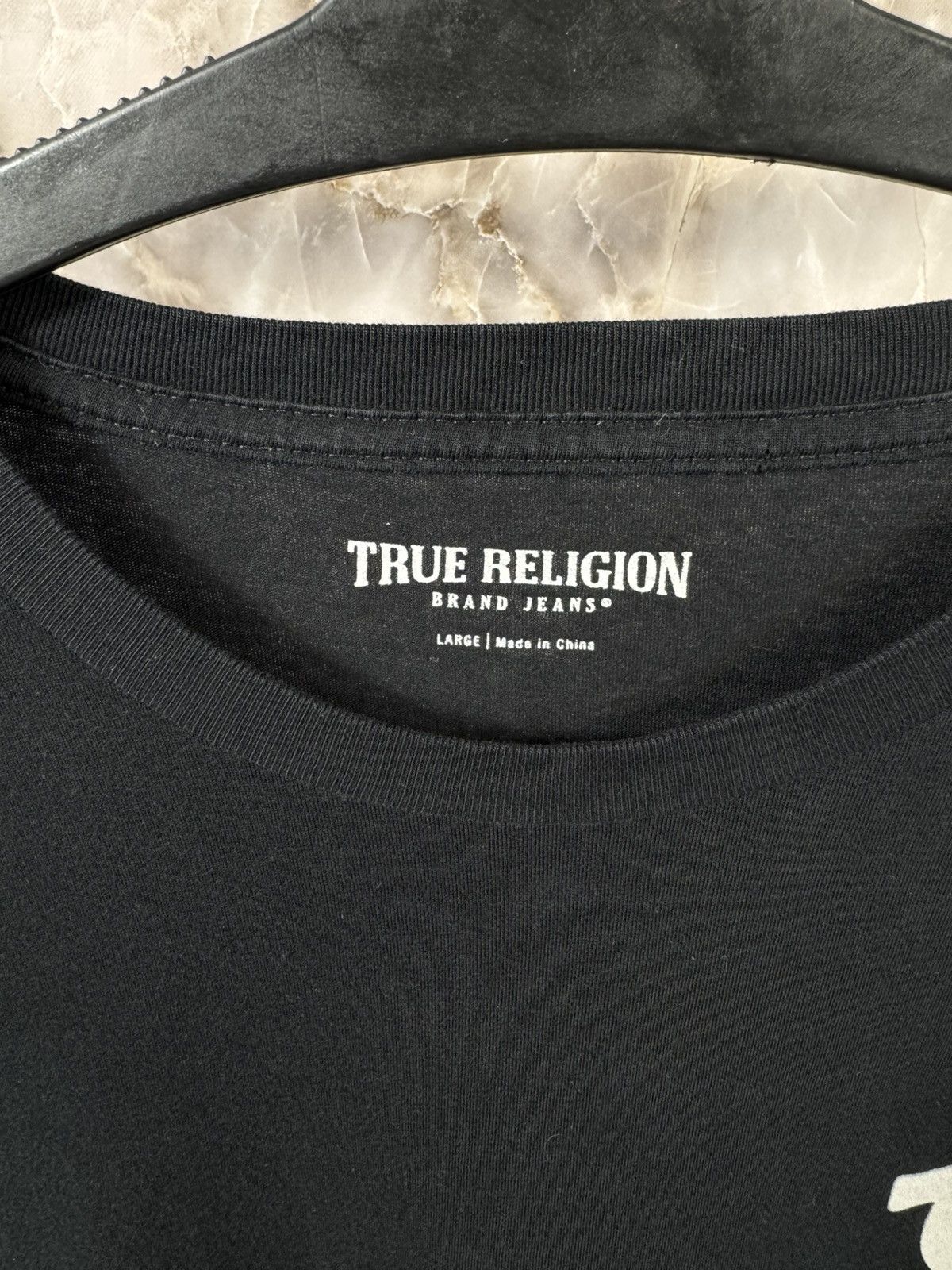 True Religion True Religion big logo Y2k Tee Size US L / EU 52-54 / 3 - 5 Thumbnail