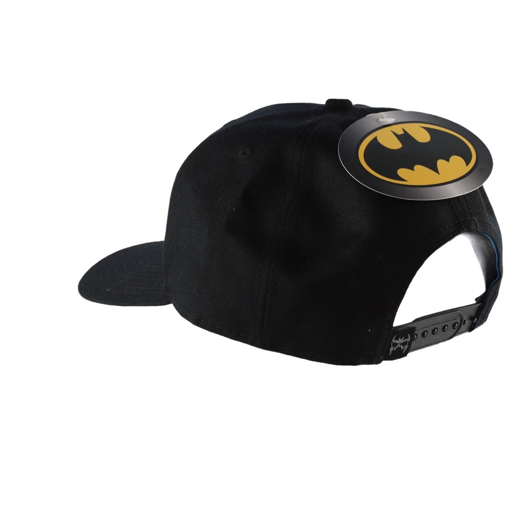Vintage Batman Snapback Hat - Black - Heroes and Villains - Sons of the Batman - Adjustable - Men Size ONE SIZE - 5 Thumbnail