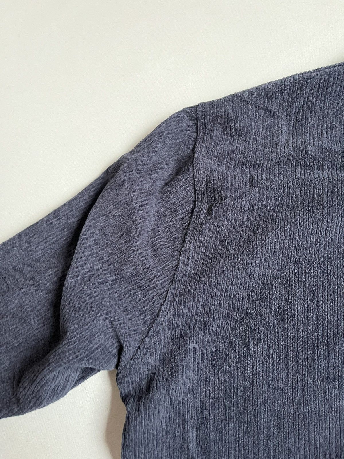 Designer × Orlebar Brown Orlebar Brown Men Blue Teddy Texture Zip Sweatshirt Size US M / EU 48-50 / 2 - 19 Thumbnail