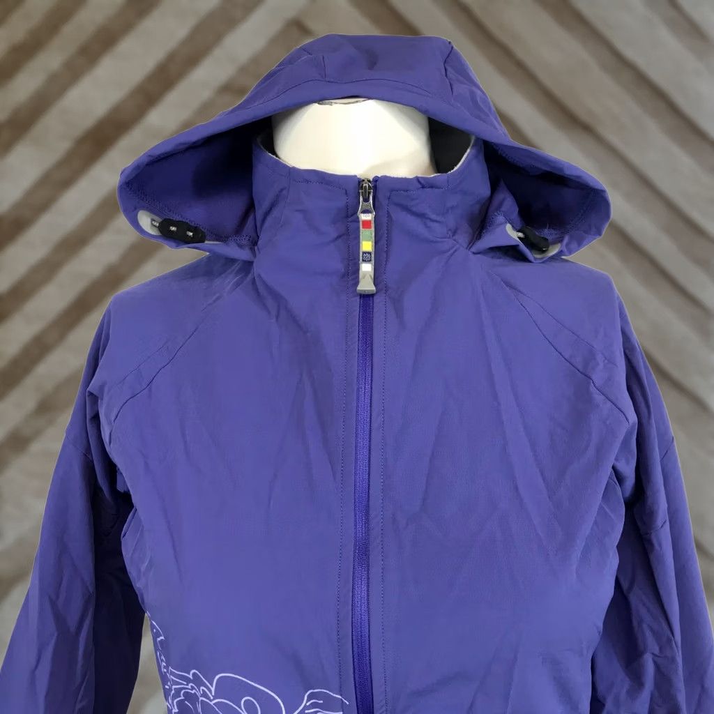 Vintage SHERPA WOMENS JACKET Purple Small Full Zip Hoodie With Stretch, PILOT? (Note: cannot determine) Size S / US 4 / IT 40 - 1 Thumbnail