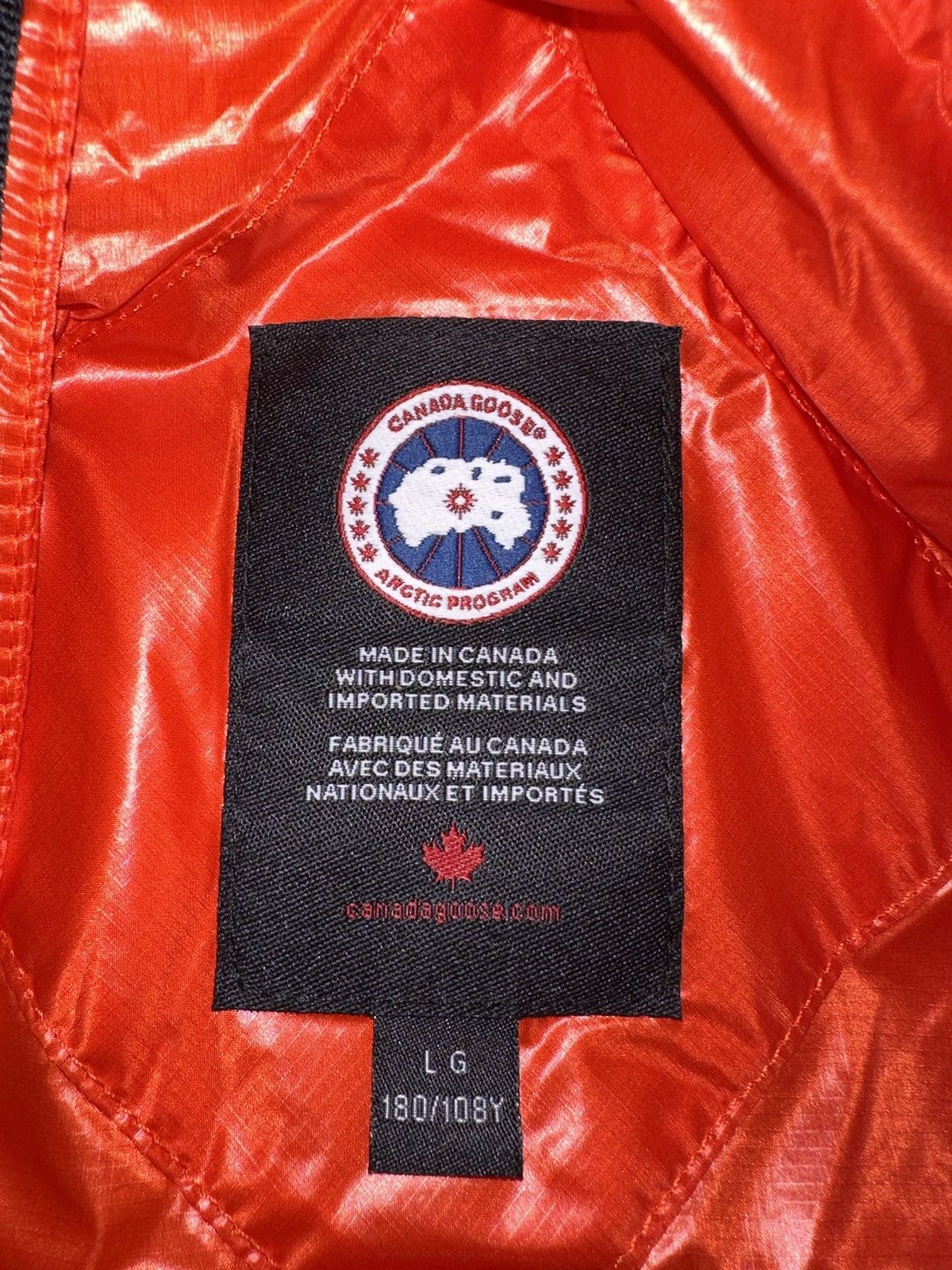 Canada Goose Canada Goose Men’s Crofton Vest - Signal Orange Size US L / EU 52-54 / 3 - 4 Thumbnail