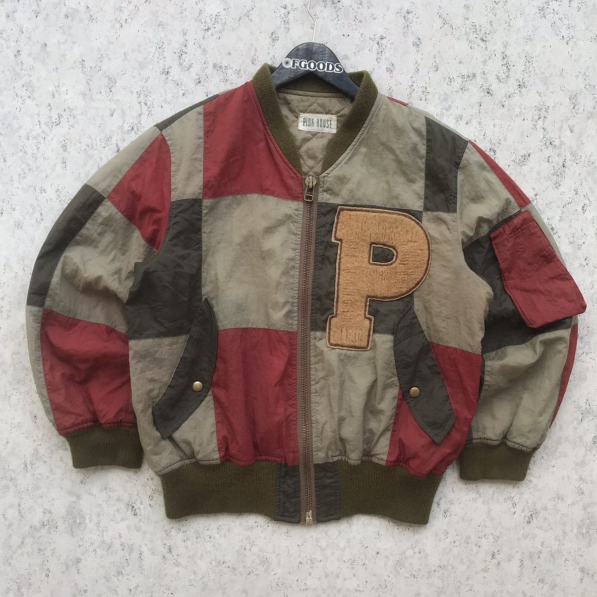 Japanese Brand × Pink House × Vintage Pink House Bomber Jacket Size US L / EU 52-54 / 3 - 2 Thumbnail