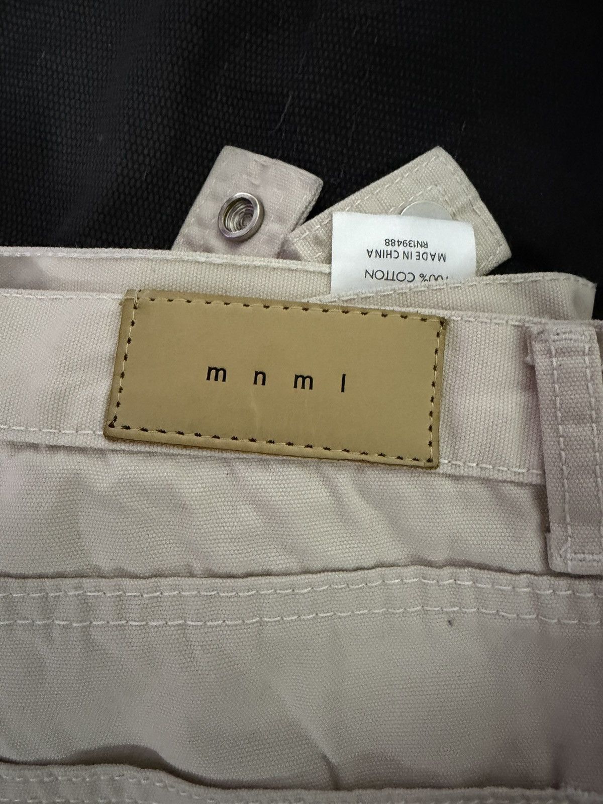 MNML Snap Western Pants (Pale Tan) Sz33 Size US 33 - 4 Thumbnail
