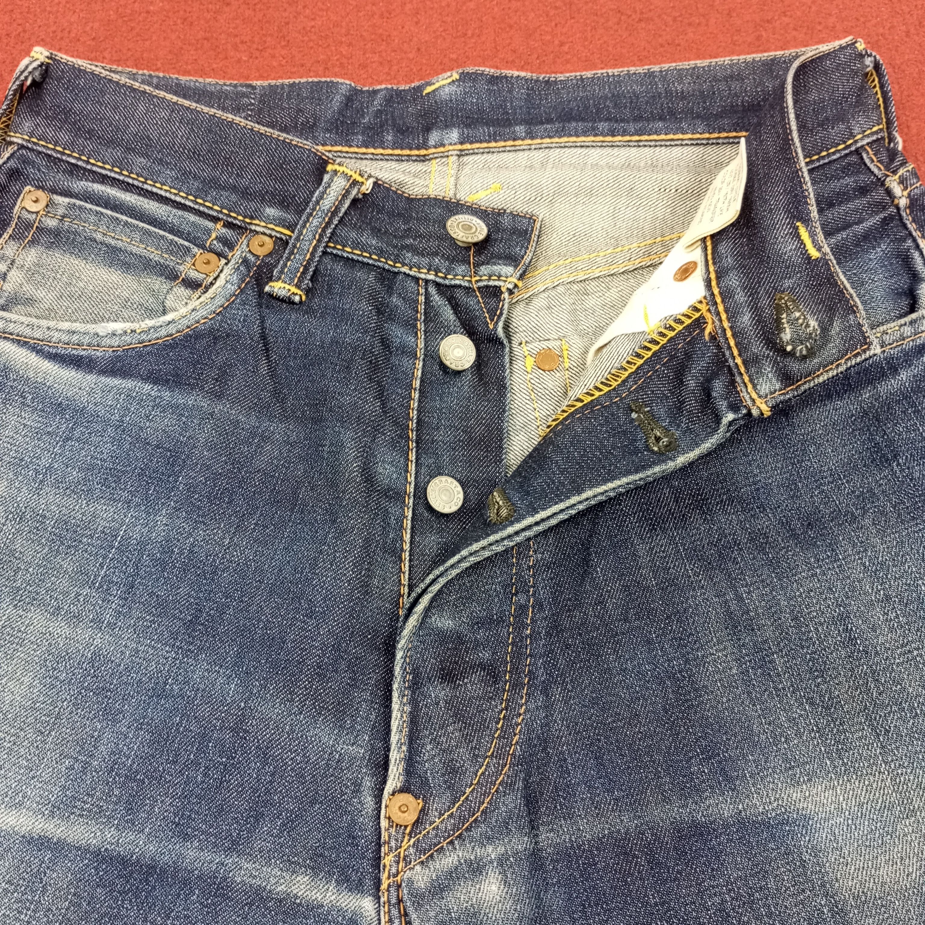 Evisu × Japanese Brand × Vintage Evisu Japanese Brand Fashion Style Custom Daicock Jeans Size US 27 - 12 Thumbnail