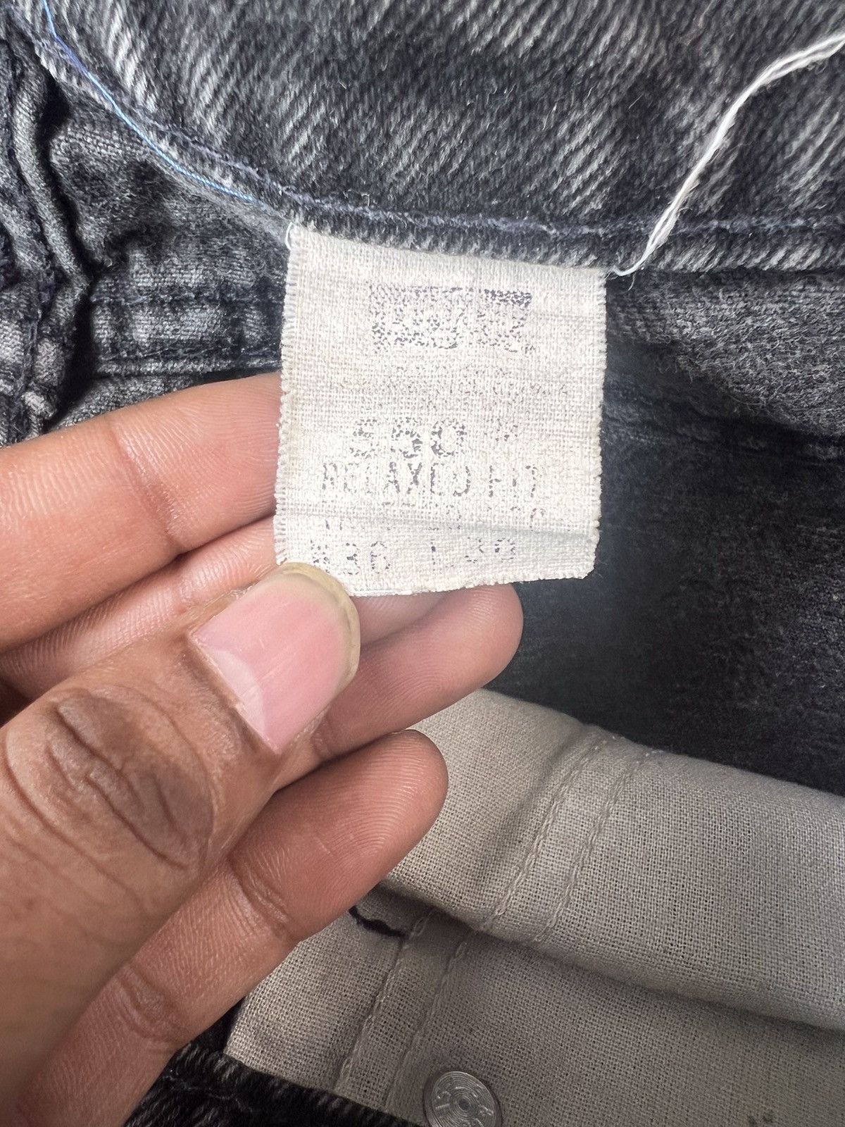 Levi's Vintage Levi’s 550 orange tab denim Size US 34 / EU 50 - 6 Thumbnail