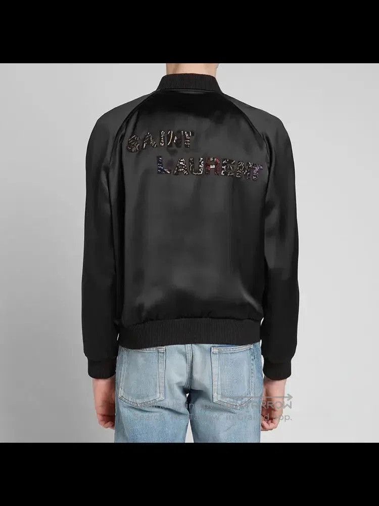 Saint Laurent Paris Sz 50 Saint Laurent Paris Runway Logo Stitches Jacket. Size US M / EU 48-50 / 2 - 9 Thumbnail