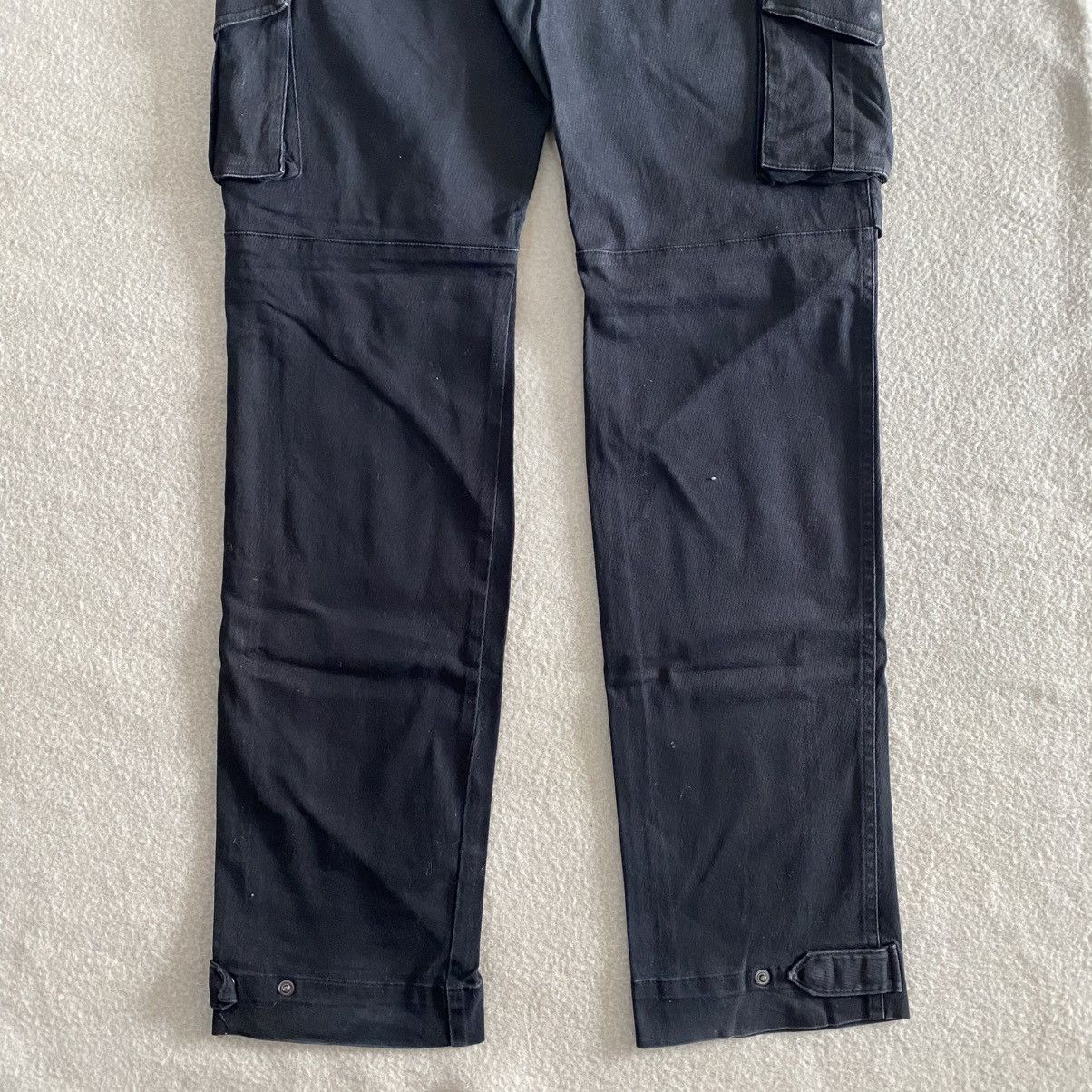 If Six Was Nine × Japanese Brand Boycott Black Cargo Stretchable Pants w30 Size US 30 / EU 46 - 8 Thumbnail