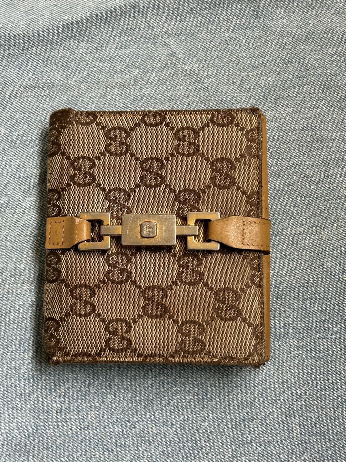 Gucci Vintage Gucci Wallet Size ONE SIZE - 1 Thumbnail