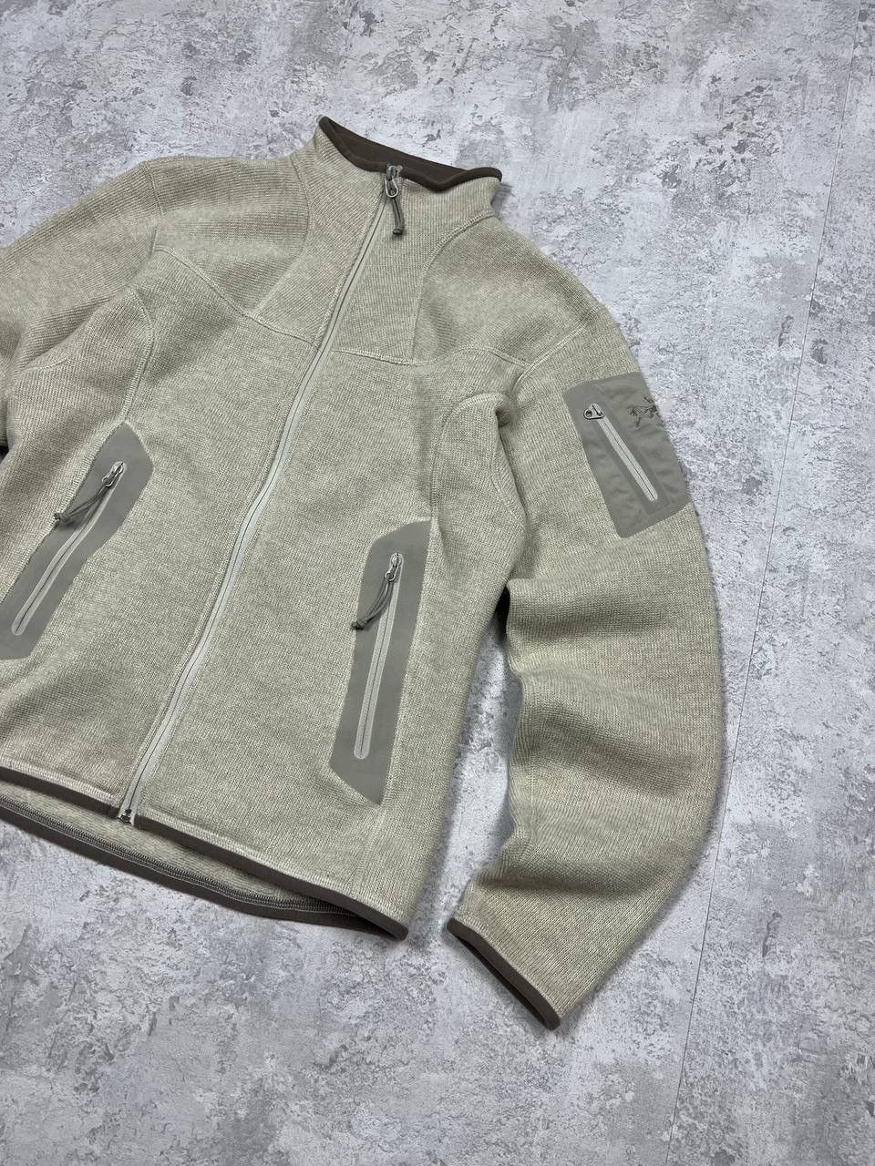 Arc'teryx Arcteryx Polartec Beige Zip-Fleece Sweatshirt Size M / US 6-8 / IT 42-44 - 3 Thumbnail