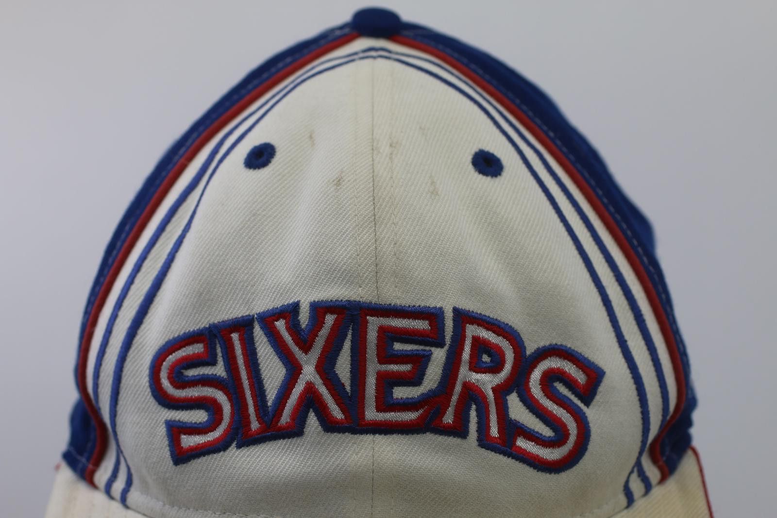 Other Vintage Philadelphia 76ers Sixers New Era Cap Sun Faded Size ONE SIZE - 2 Thumbnail