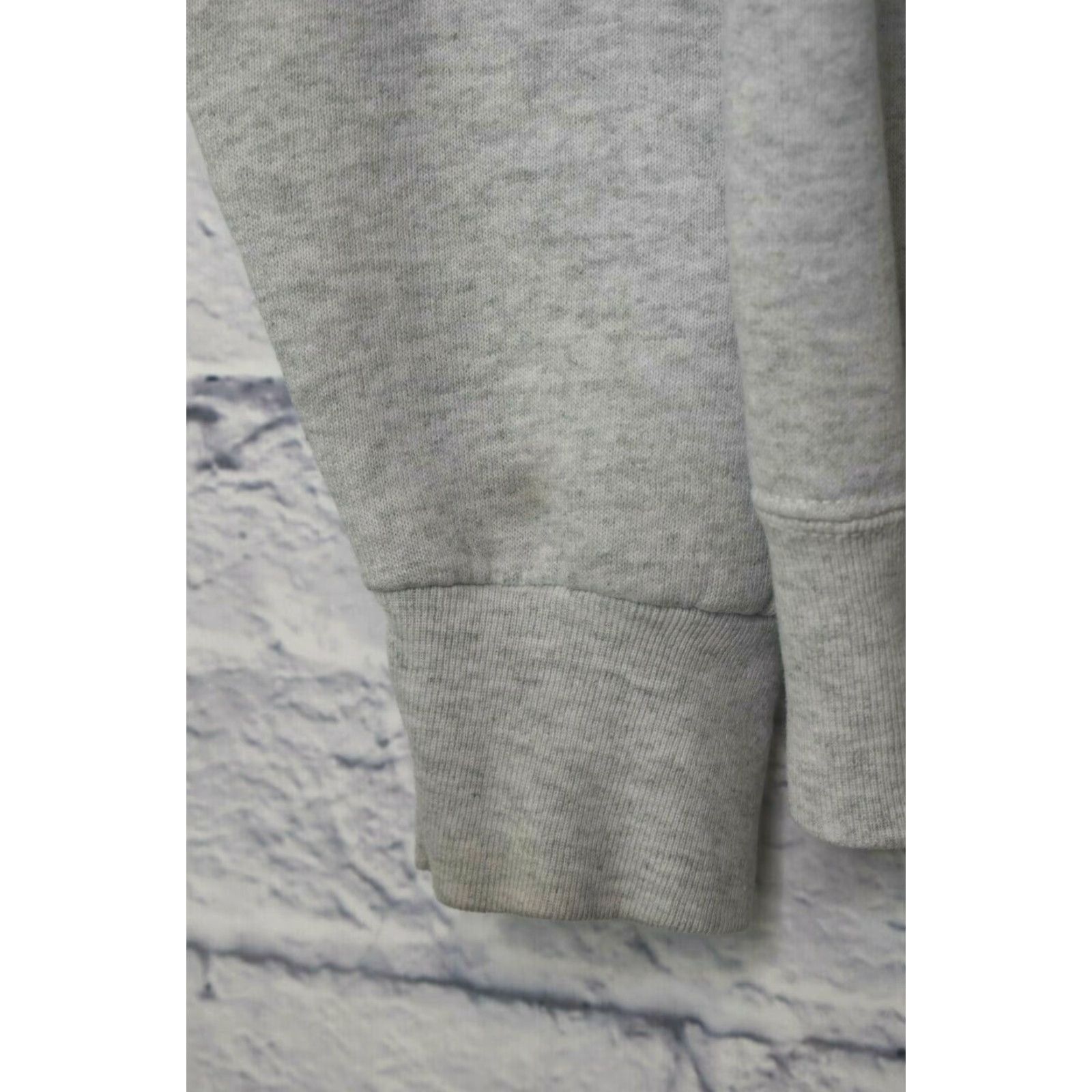 Guess VINTAGE GUESS Hoodie Unisex Adults Medium Gray Embroidered USA Pullover Long Sleeve Cotton Reguilt? Size US M / EU 48-50 / 2 - 7 Thumbnail