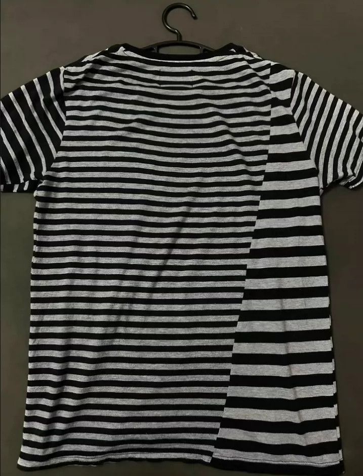 Number (N)ine Number (N)ineX Studious early co-branded striped short slee Size US M / EU 48-50 / 2 - 2 Thumbnail