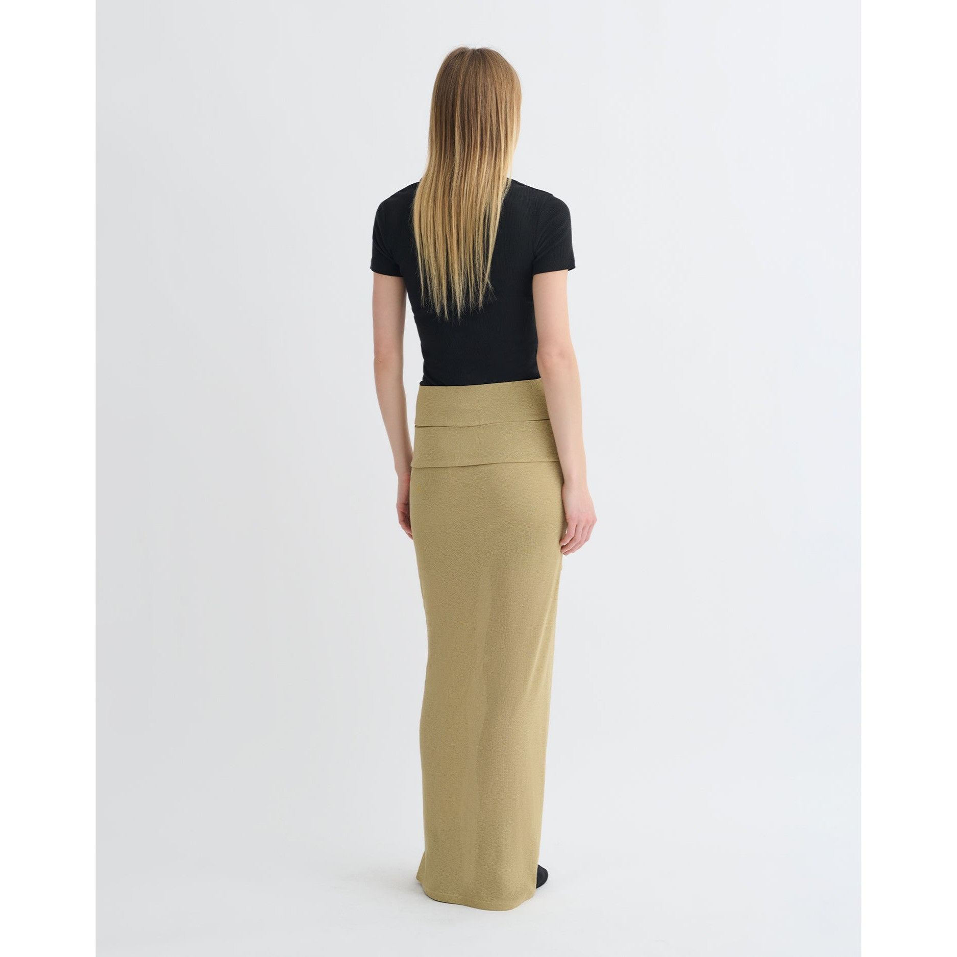 Nanushka Nanushka Draped Mesh Jersey Maxi Skirt Size 26" / US 2 / IT 38 - 10 Thumbnail