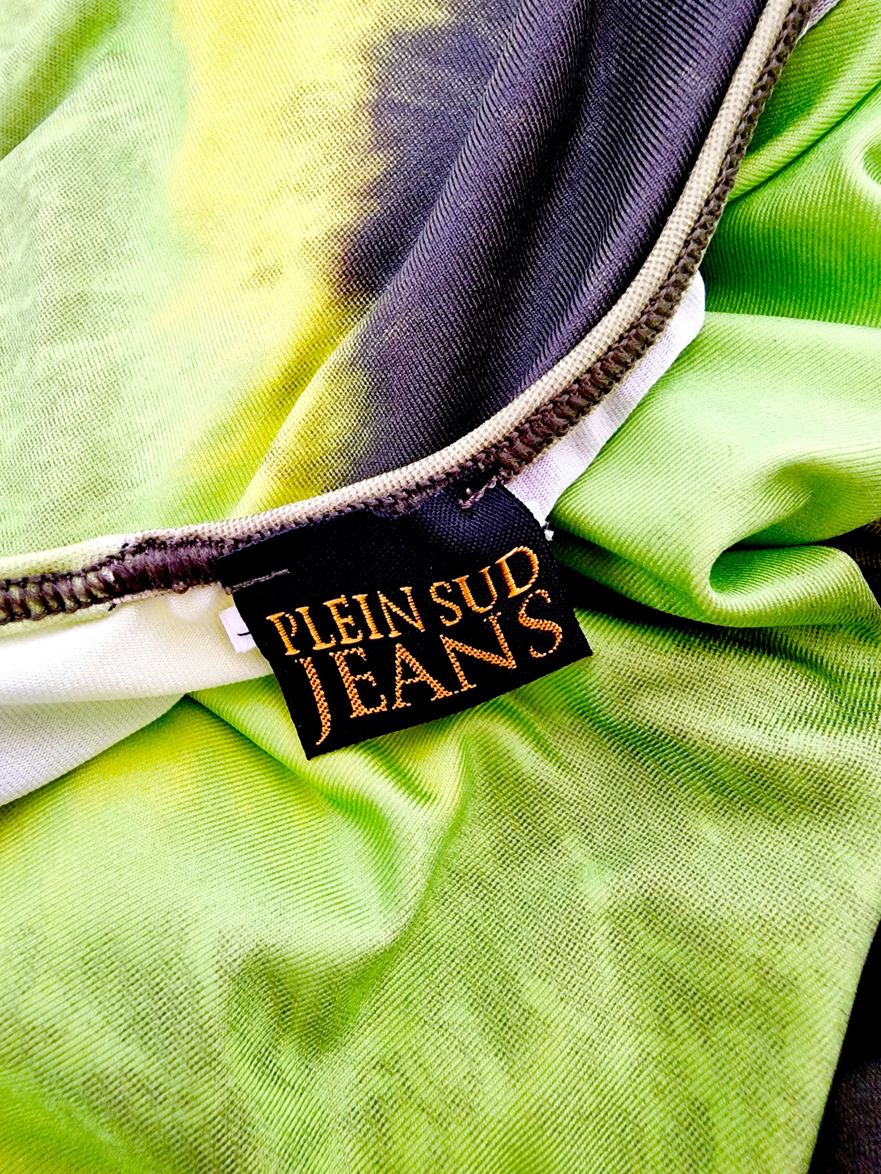 plein sud Plein Sud Maxi Designer Tie Dye Halter Large Slip Dress Size L / US 10 / IT 46 - 8 Thumbnail