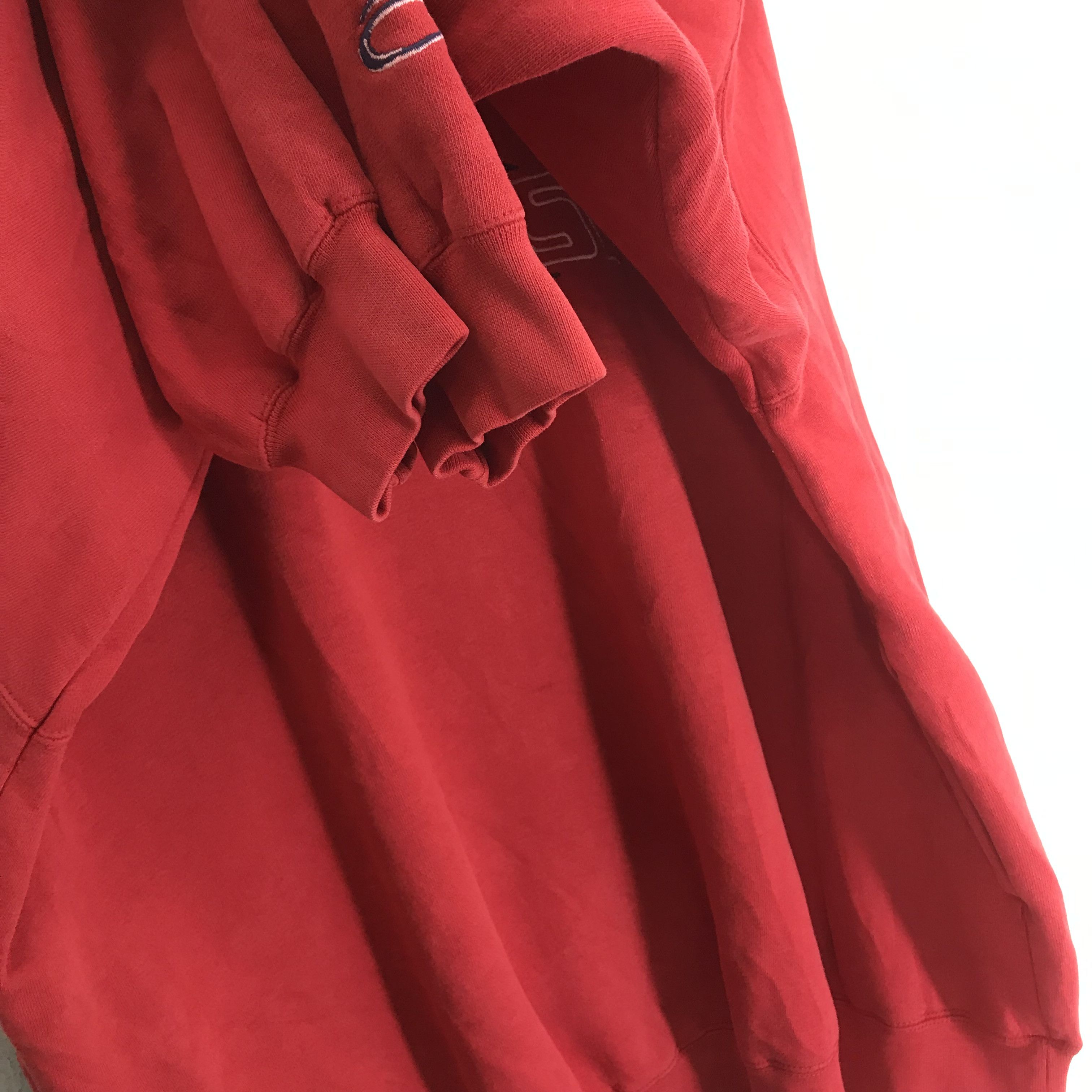 Vintage Vintage 90's Wisconsin Sweatshirt Red Xlarge - 305 Size US XL / EU 56 / 4 - 5 Thumbnail