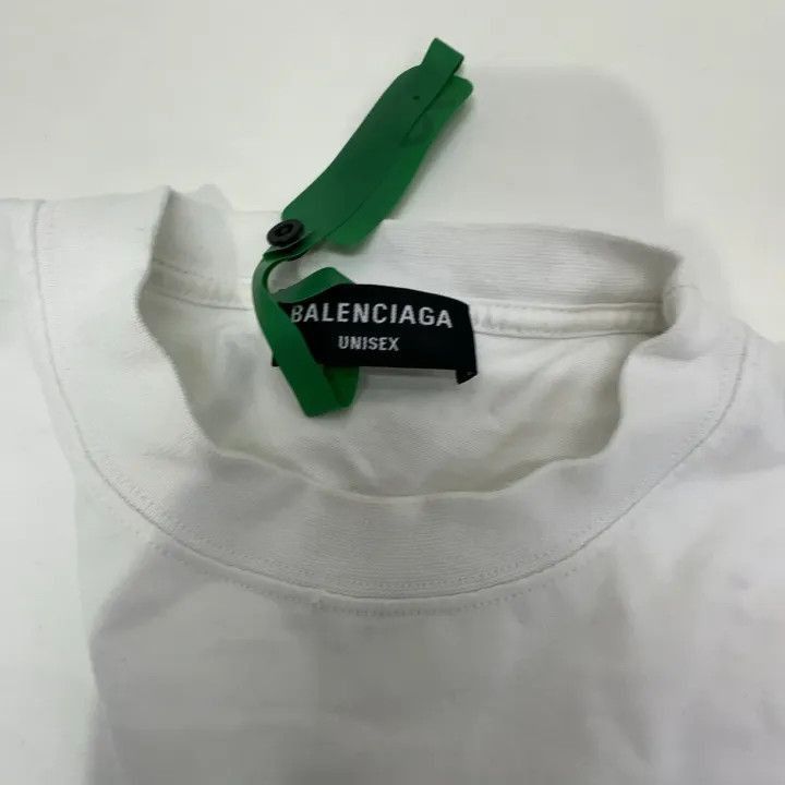 Balenciaga Balenciaga Balenciaga FW22 Logo Print Long Sleeve TShirt - Size US M / EU 48-50 / 2 - 4 Thumbnail