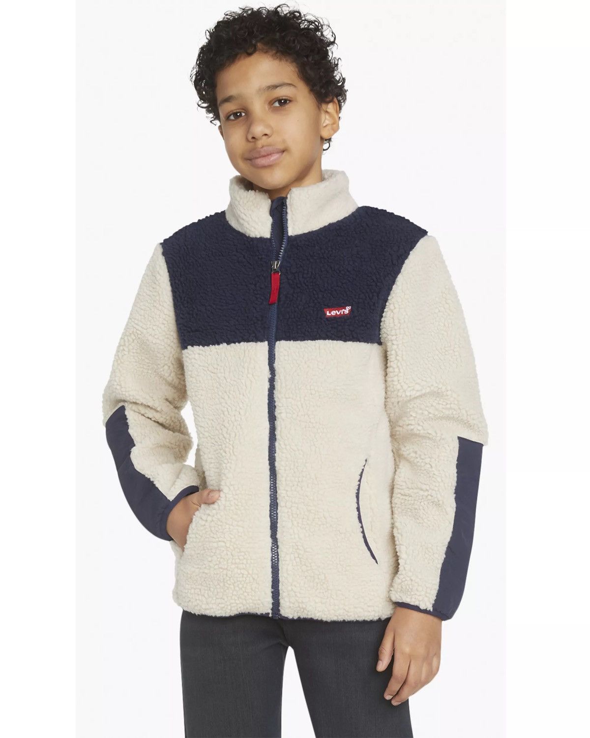 Levi's Levi’s COLORBLOCK SHERPA JACKET BIG BOYS Size XS / US 0-2 / IT 36-38 - 4 Thumbnail