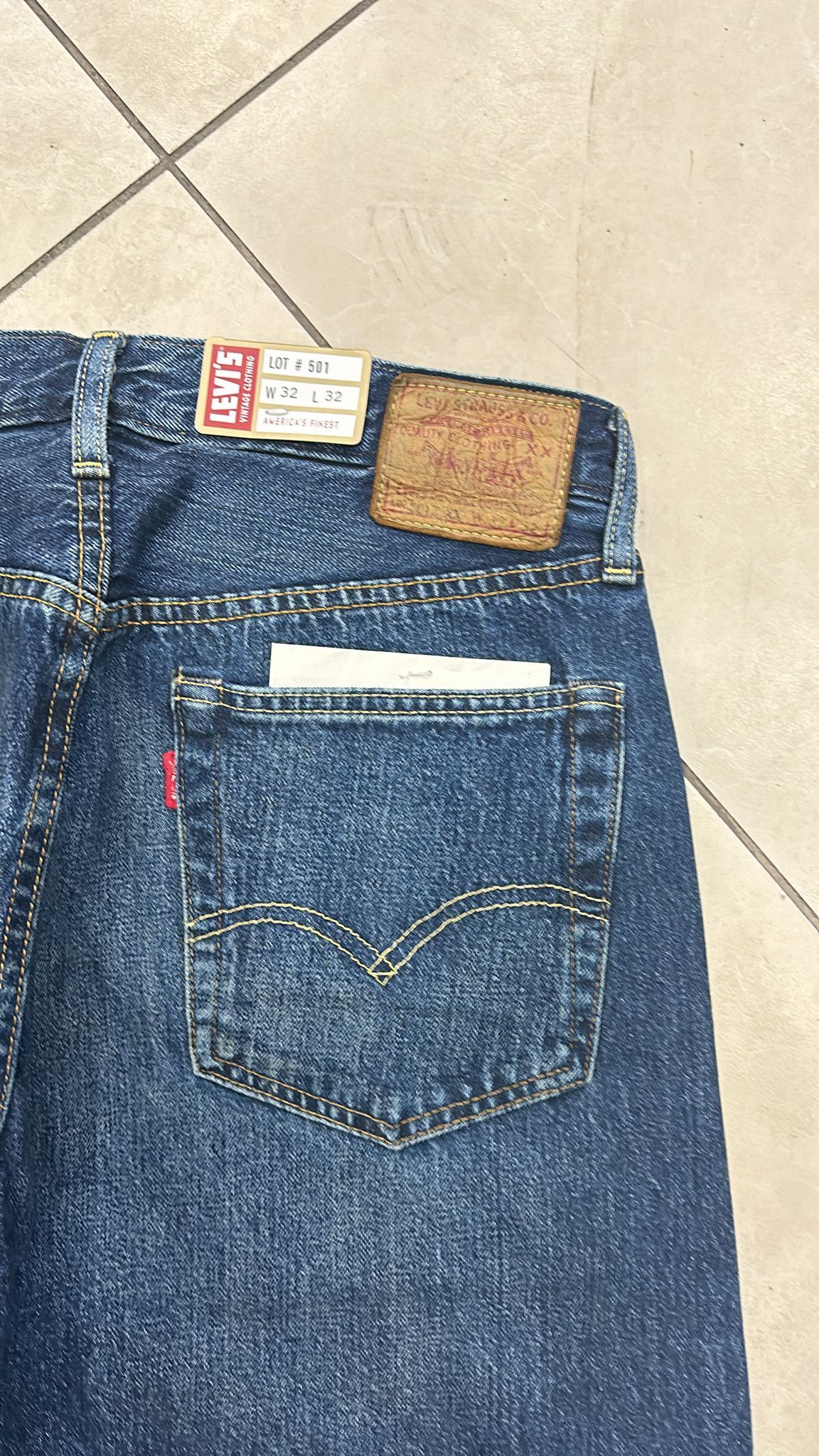 Levi's Vintage Clothing LVC Levi's Vintage Clothing 1954 501XX BigE Selvedge Jeans Size US 32 / EU 48 - 4 Thumbnail