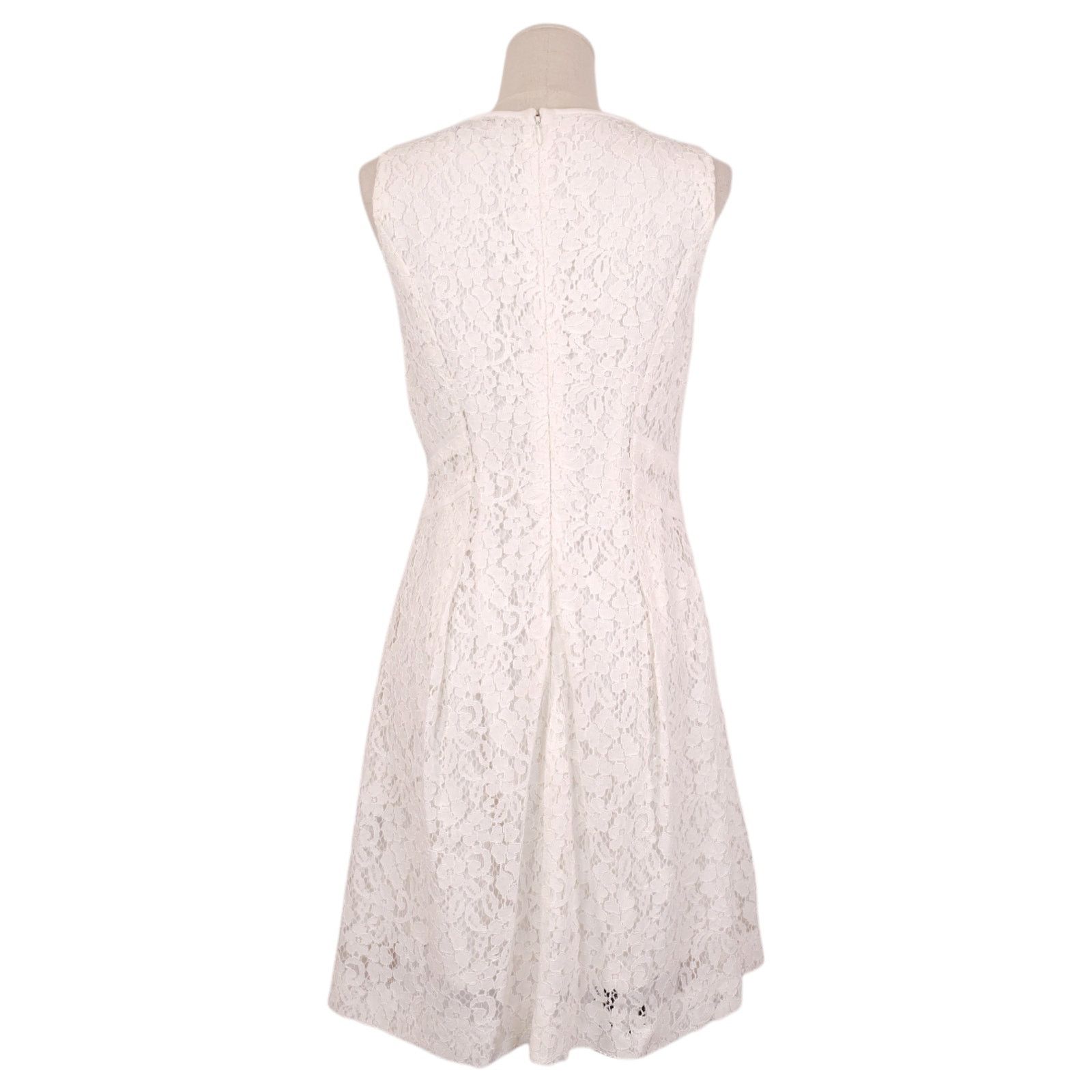 Other Lauren Ralph Lauren Lace Dress White Sz 6P Size M / US 6-8 / IT 42-44 - 3 Thumbnail