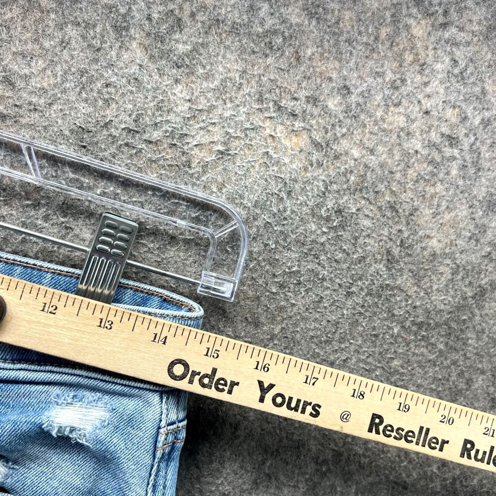 American Eagle Outfitters VINTAGE American Eagle Outfitters Jeans Womens 6 Blue Distressed Mom Stretch Denim Ripped Baggy Size 28" / US 6 / IT 42 - 4 Thumbnail
