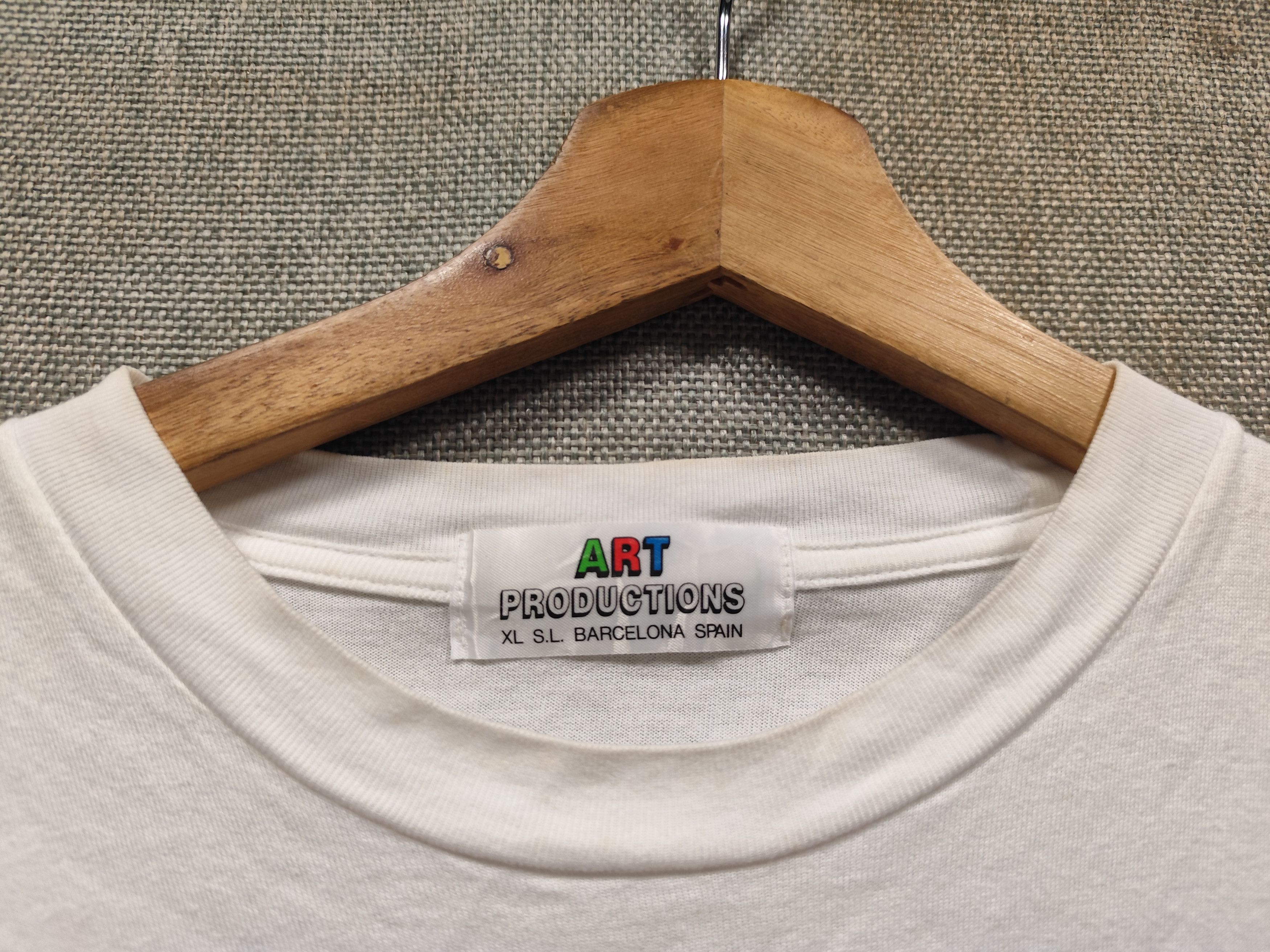 Art Comes First vintage 90s t shirt picasso Size US S / EU 44-46 / 1 - 5 Thumbnail
