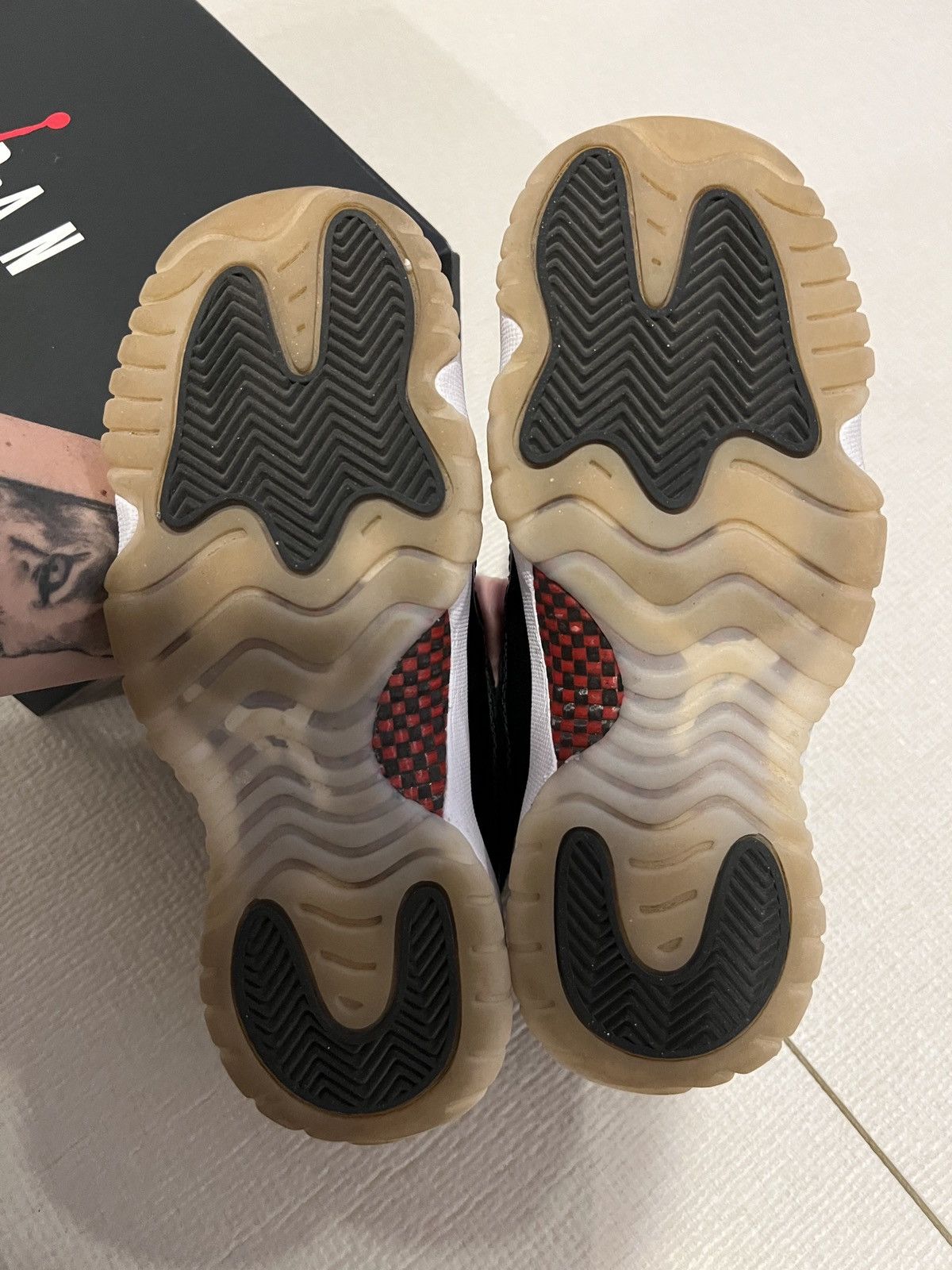 Jordan Brand × Nike Jordan 11 Low retro 72-10 Size US 4.5 / IT 34.5 - 3 Thumbnail