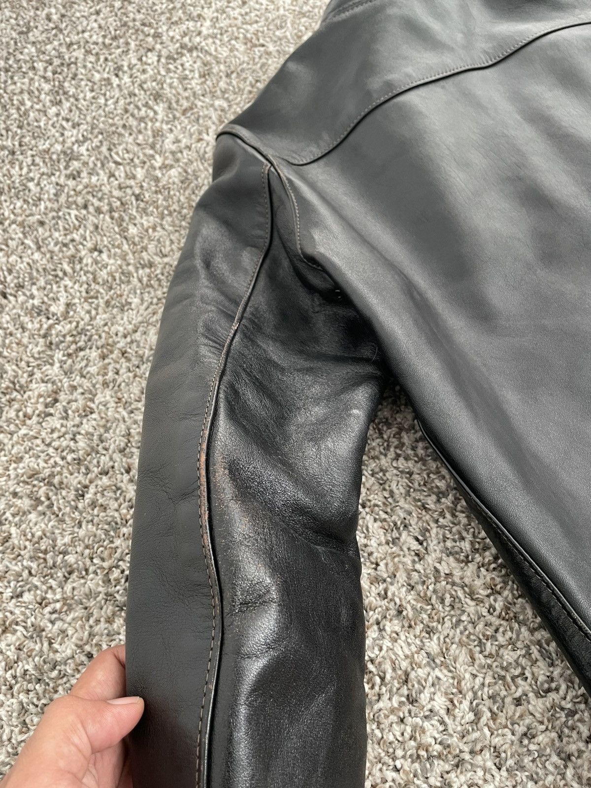 The Real McCoy's The Real McCoy's BUCO J100 Shinki Horsehide Leather Jacket36 Size US S / EU 44-46 / 1 - 13 Thumbnail