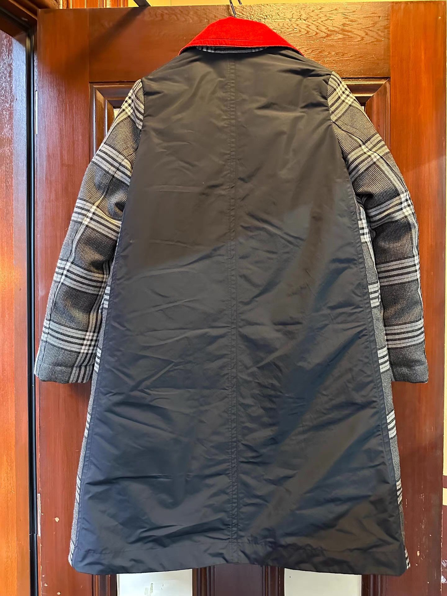 Marni MARNI 19FW Women's Grey Check Down Coat Ｑ25 Size S / US 4 / IT 40 - 2 Thumbnail