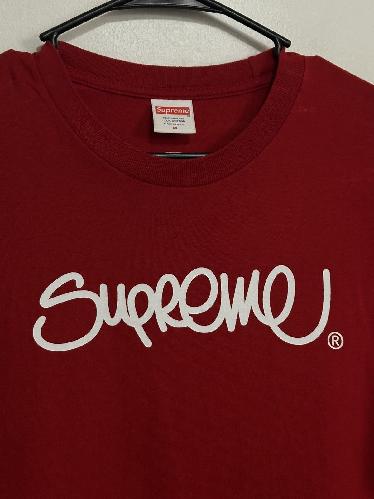 Supreme Supreme Handstyle Tee Size US M / EU 48-50 / 2 - 2 Thumbnail