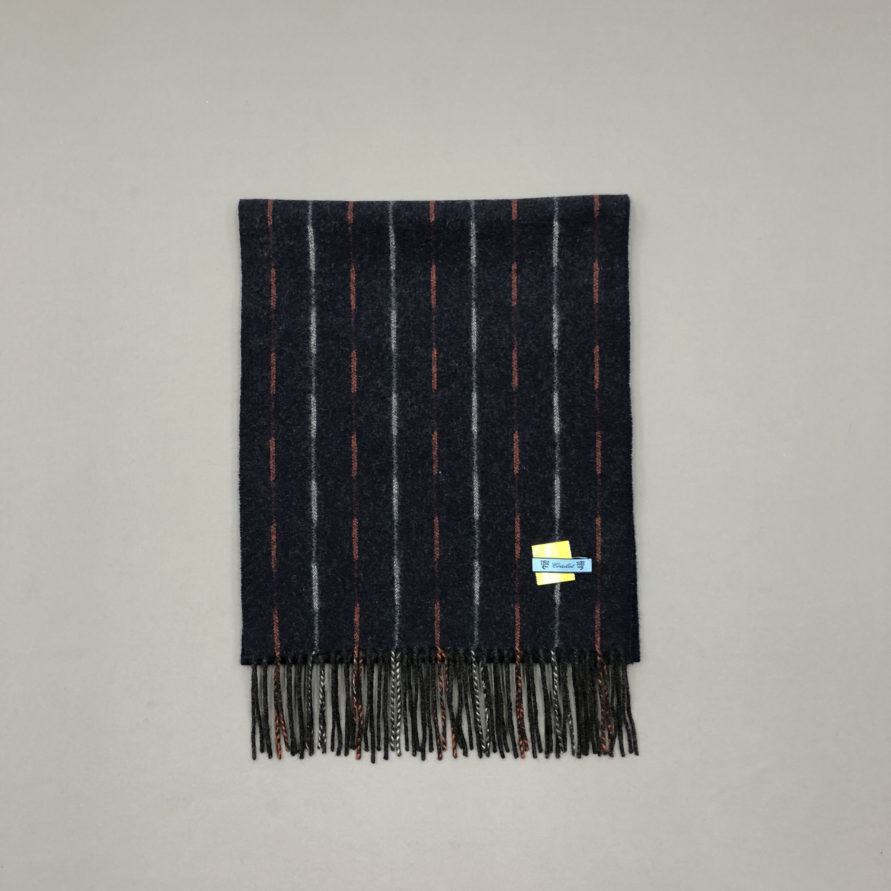 Vintage Vintage Cricket Scarf Muffler Wool Fringe Scarves Size ONE SIZE - 2 Thumbnail