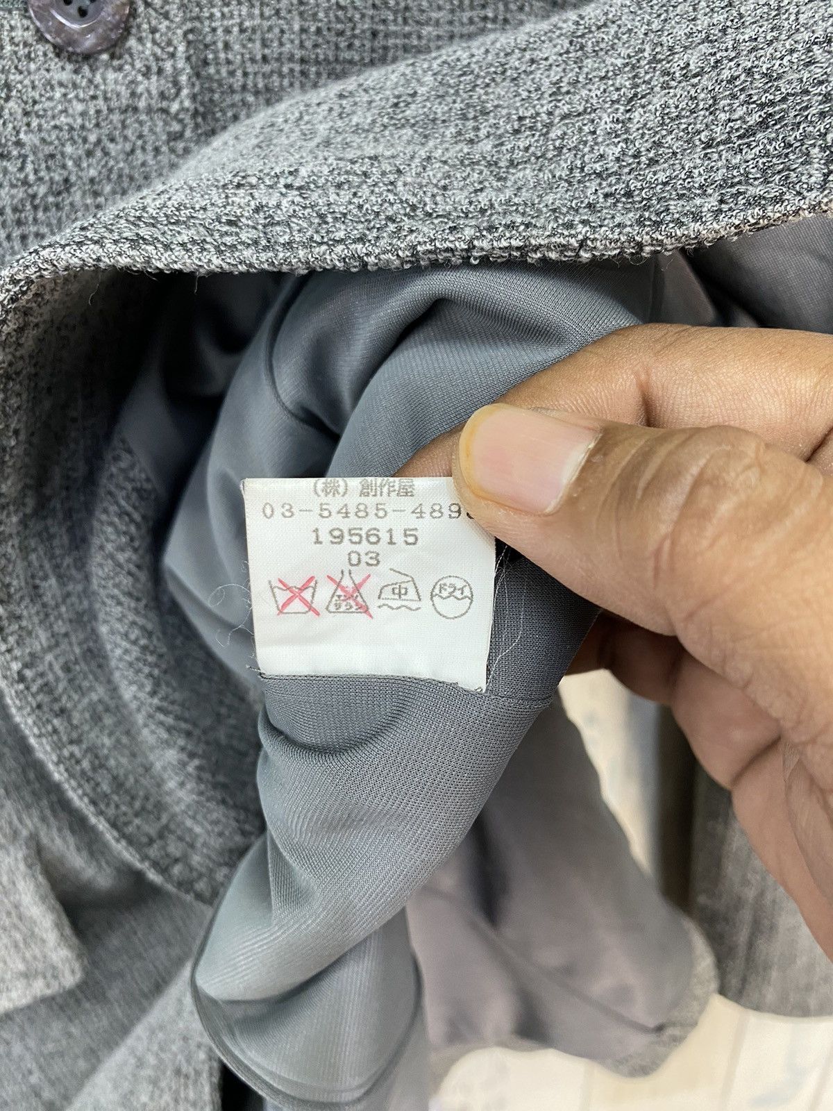 Hardy Amies Hardy Amies Button Jacket Size ONE SIZE - 5 Thumbnail