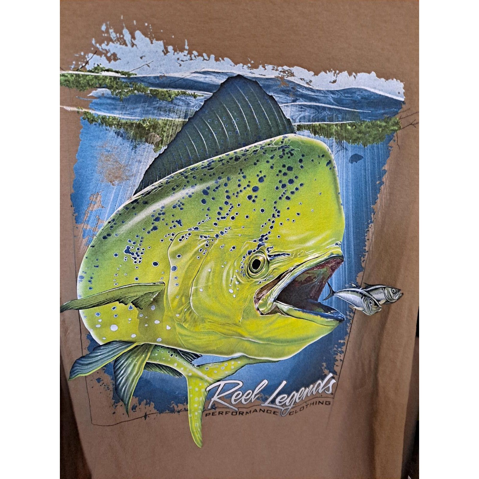 Reel Legends Reel Legends Long SLeeve Fish Shirt Size XL Size US XL / EU 56 / 4 - 5 Thumbnail