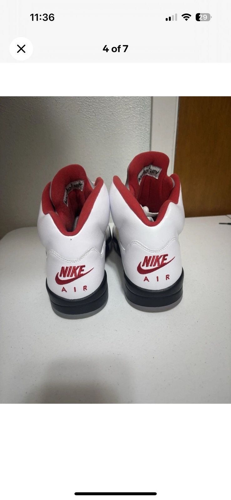 Jordan Brand 2020 air jordan retro fire red five Size US 12 / EU 45 - 4 Thumbnail