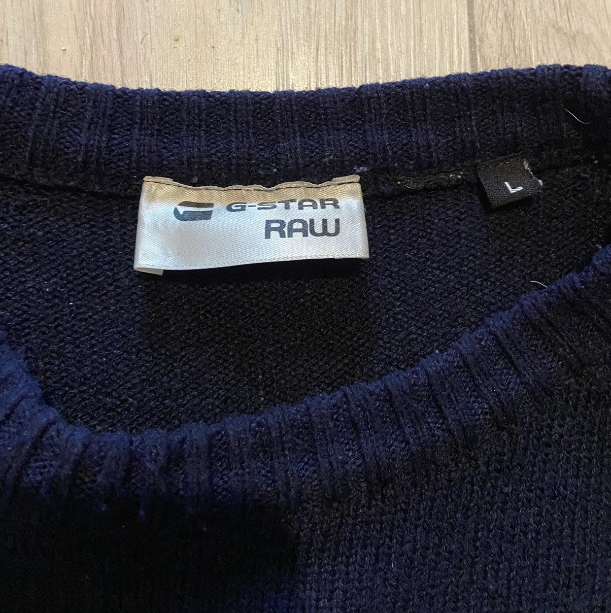 G-Star G Star Raw striped sweater Size US L / EU 52-54 / 3 - 4 Thumbnail