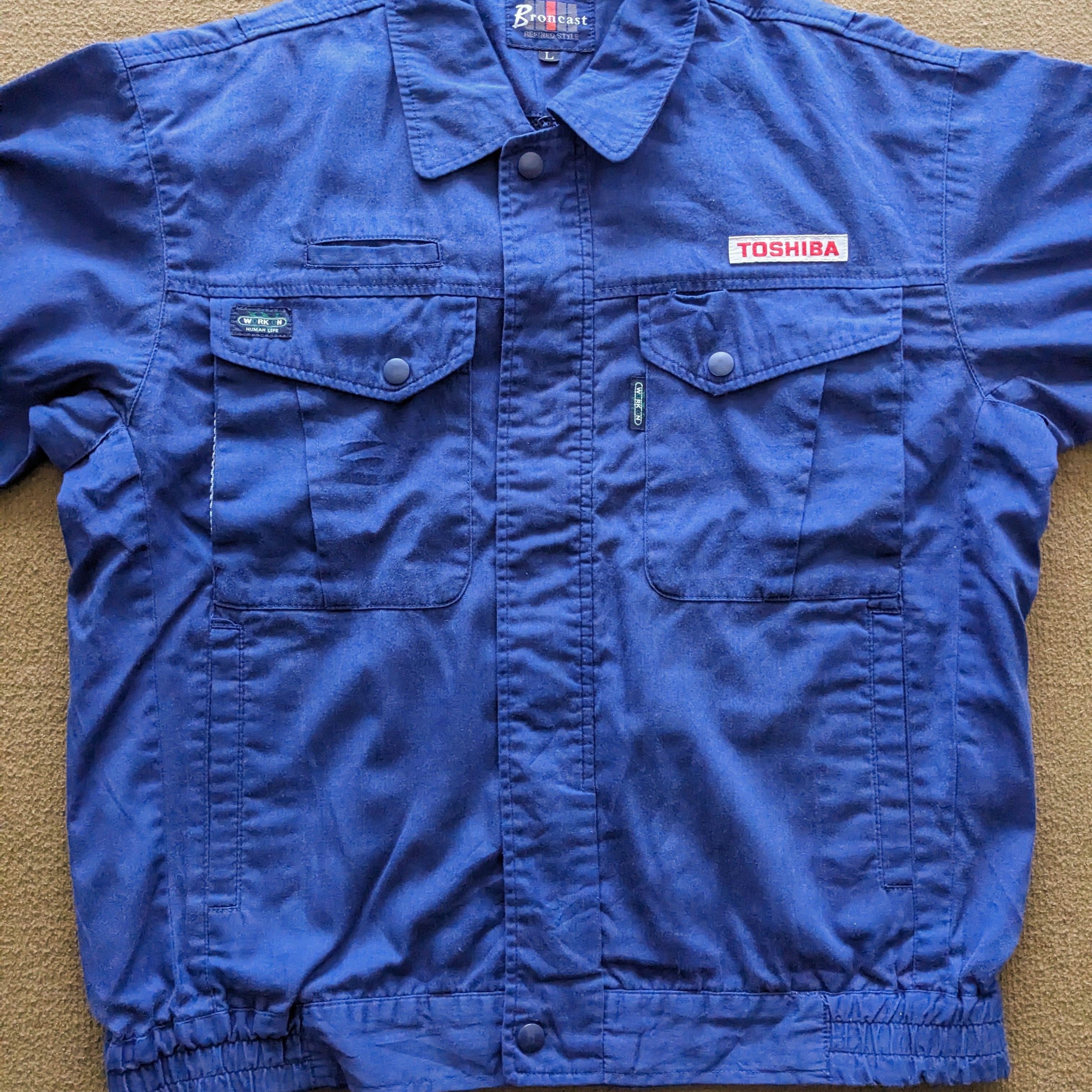Vintage Vintage TOSHIBA Japanese Racing Workers Uniform Size US M / EU 48-50 / 2 - 3 Thumbnail