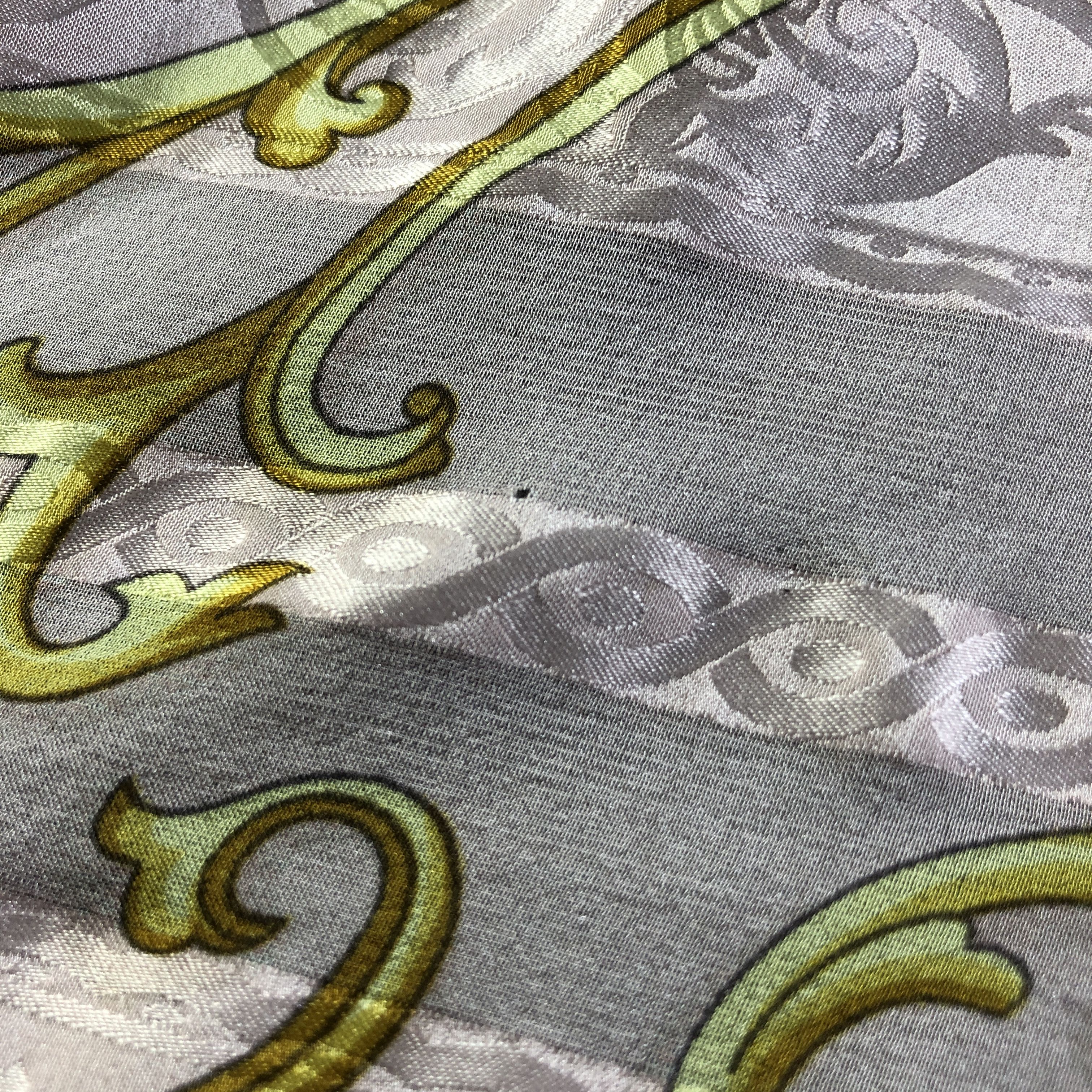 Vintage Rochas Floral Hand Rolled Silk Scarf M1139 Size ONE SIZE - 9 Thumbnail