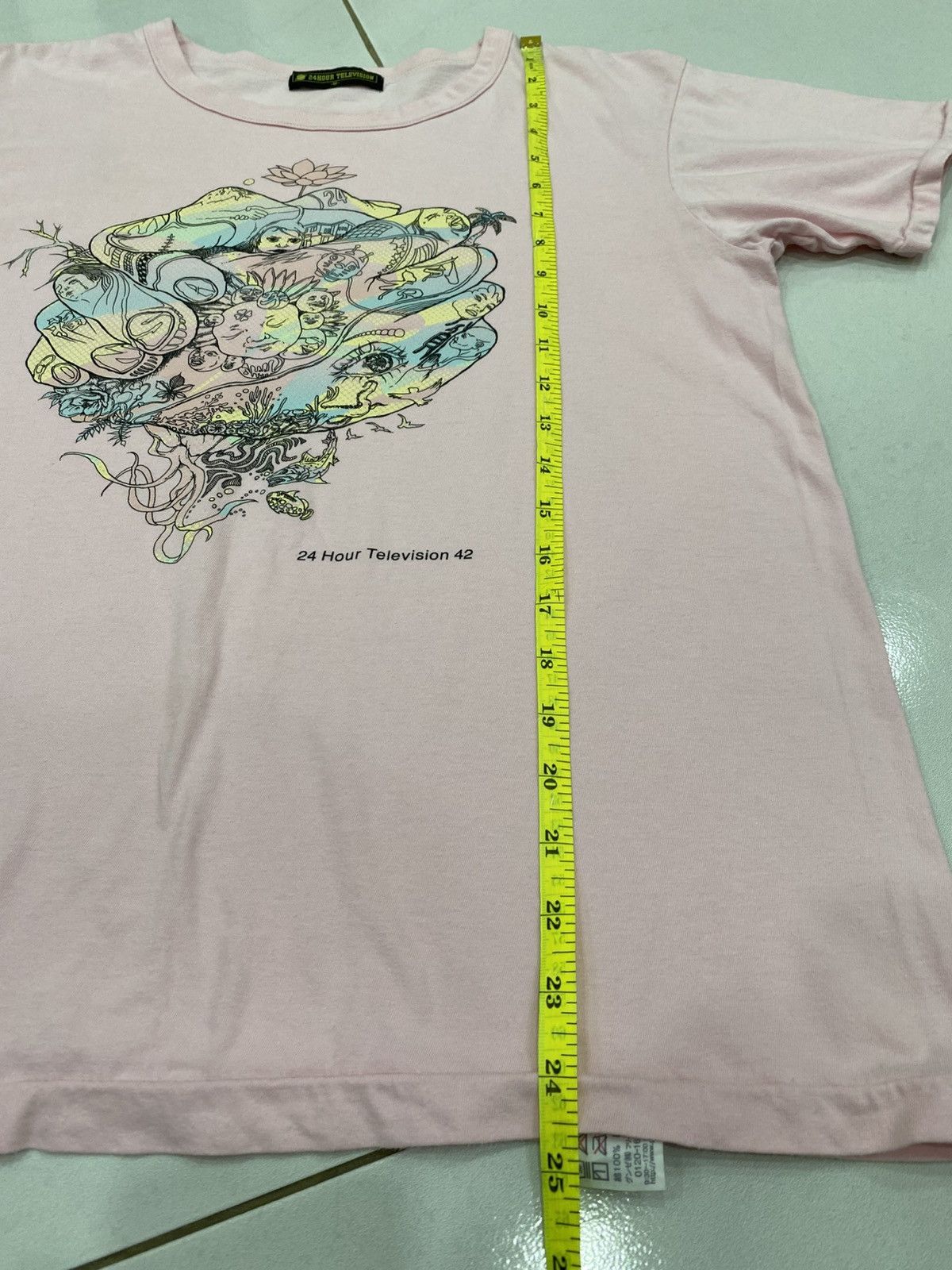 Japanese Brand 24Hour Television Japan Pop Art T Shirts Size US M / EU 48-50 / 2 - 7 Thumbnail