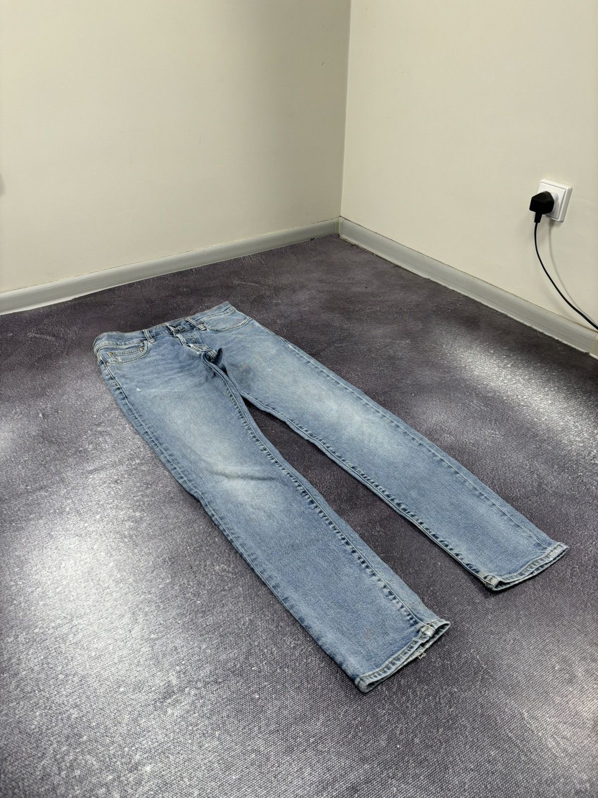 Carhartt Vintage Carhartt Light Blue Denim Work Hype Klondike Jeans Size US 29 - 9 Thumbnail