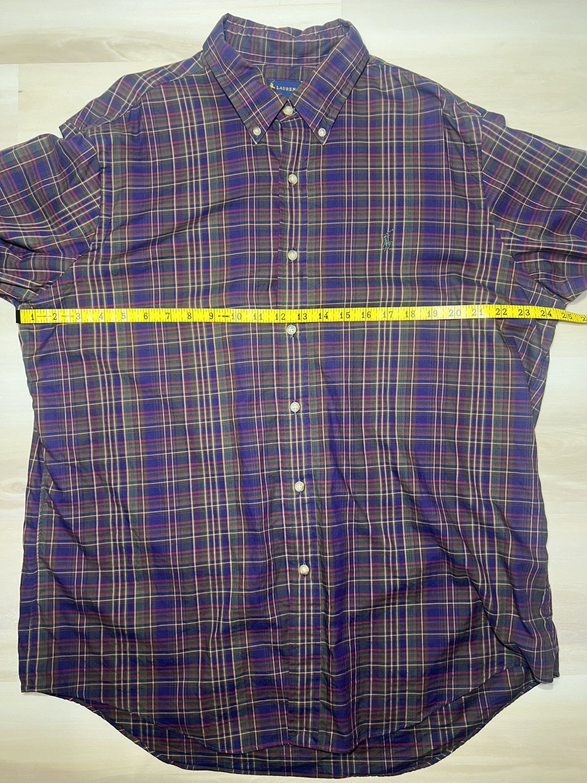 Polo Ralph Lauren Polo Ralph Lauren Royal Stewart Tartan Checkered Plaid L/S Size US XL / EU 56 / 4 - 9 Thumbnail