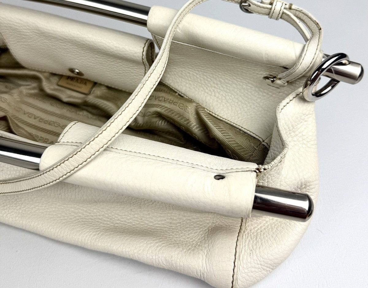 Prada Prada - Miuccia - SS/03 - Metal Handle - Bar Clutch Size ONE SIZE - 14 Thumbnail