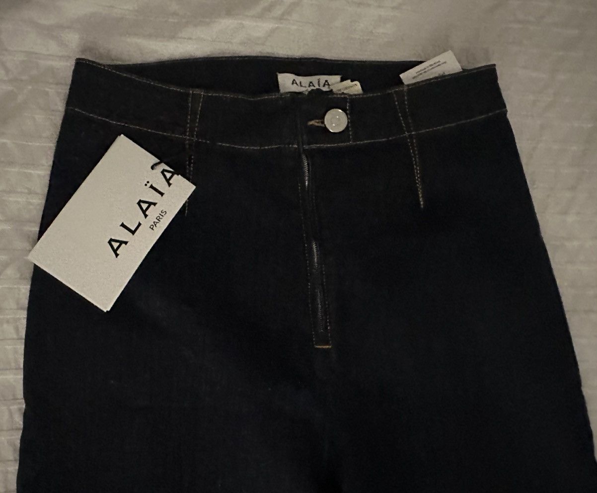 Alaia ALAIA JEANS - High Rise Skinny Leg Jeans - Bergdorf Goodman Size 28" / US 6 / IT 42 - 6 Thumbnail