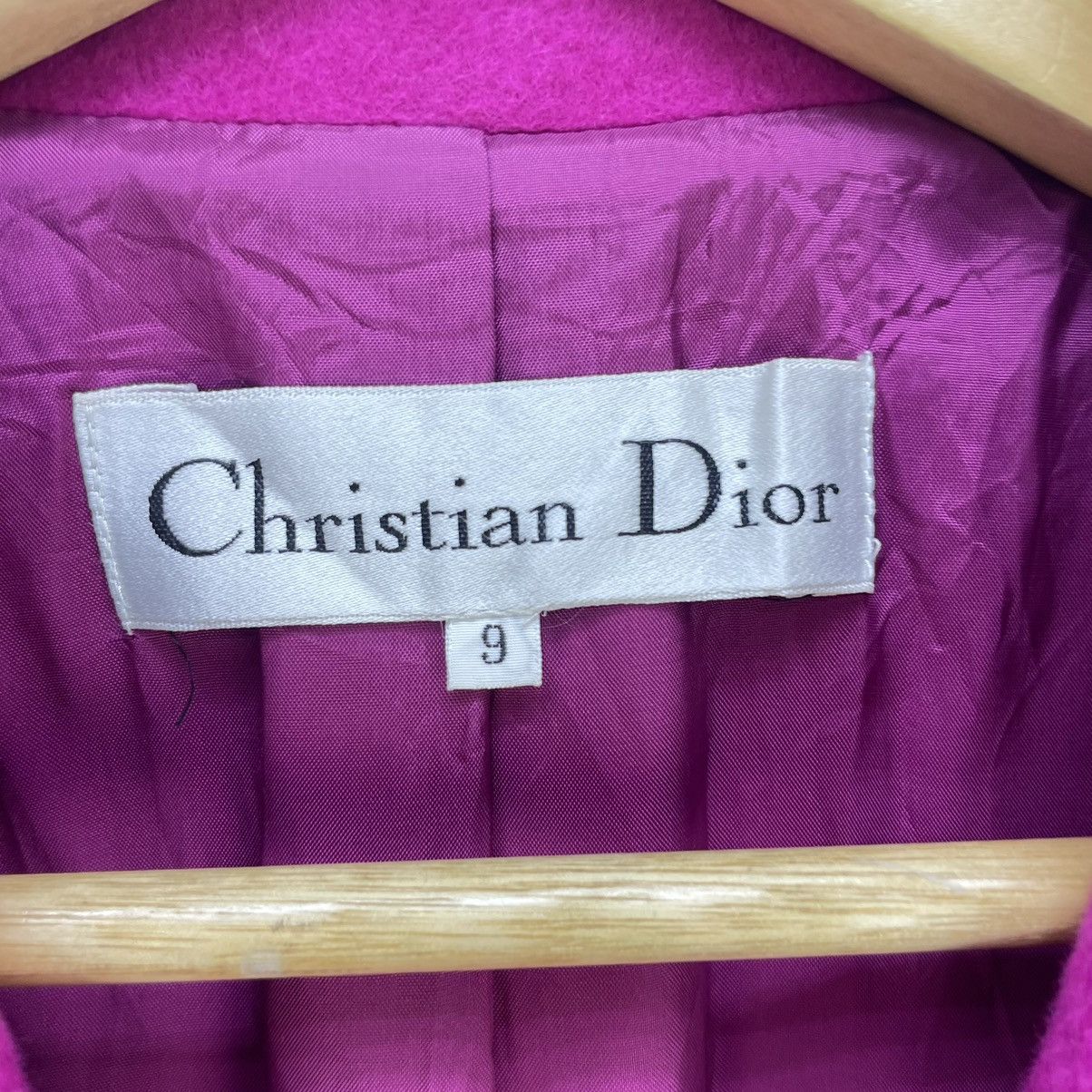 Christian Dior Monsieur 💥Vintage Christian Dior Double Collar Jacket Size M / US 6-8 / IT 42-44 - 7 Thumbnail